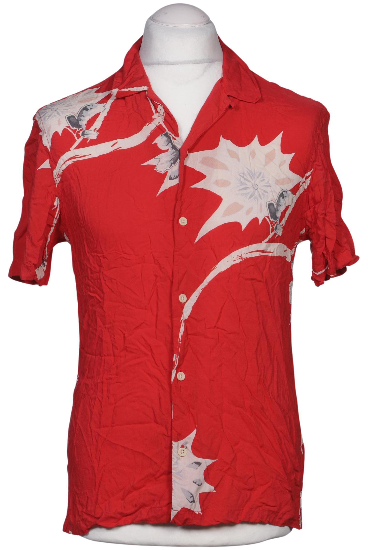 

All Saints Herren Hemd, rot, Gr. 48