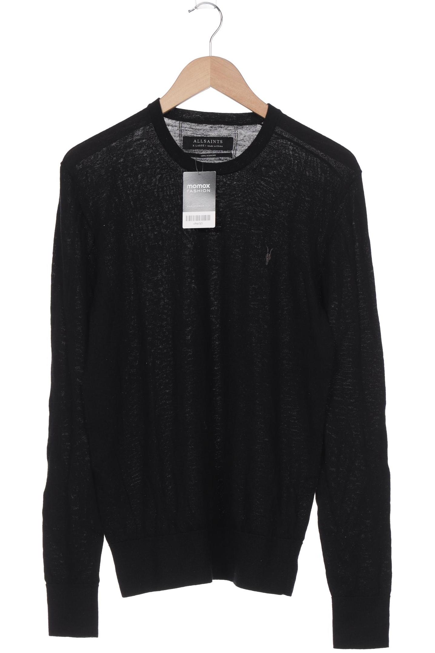 

All Saints Herren Pullover, schwarz, Gr. 54
