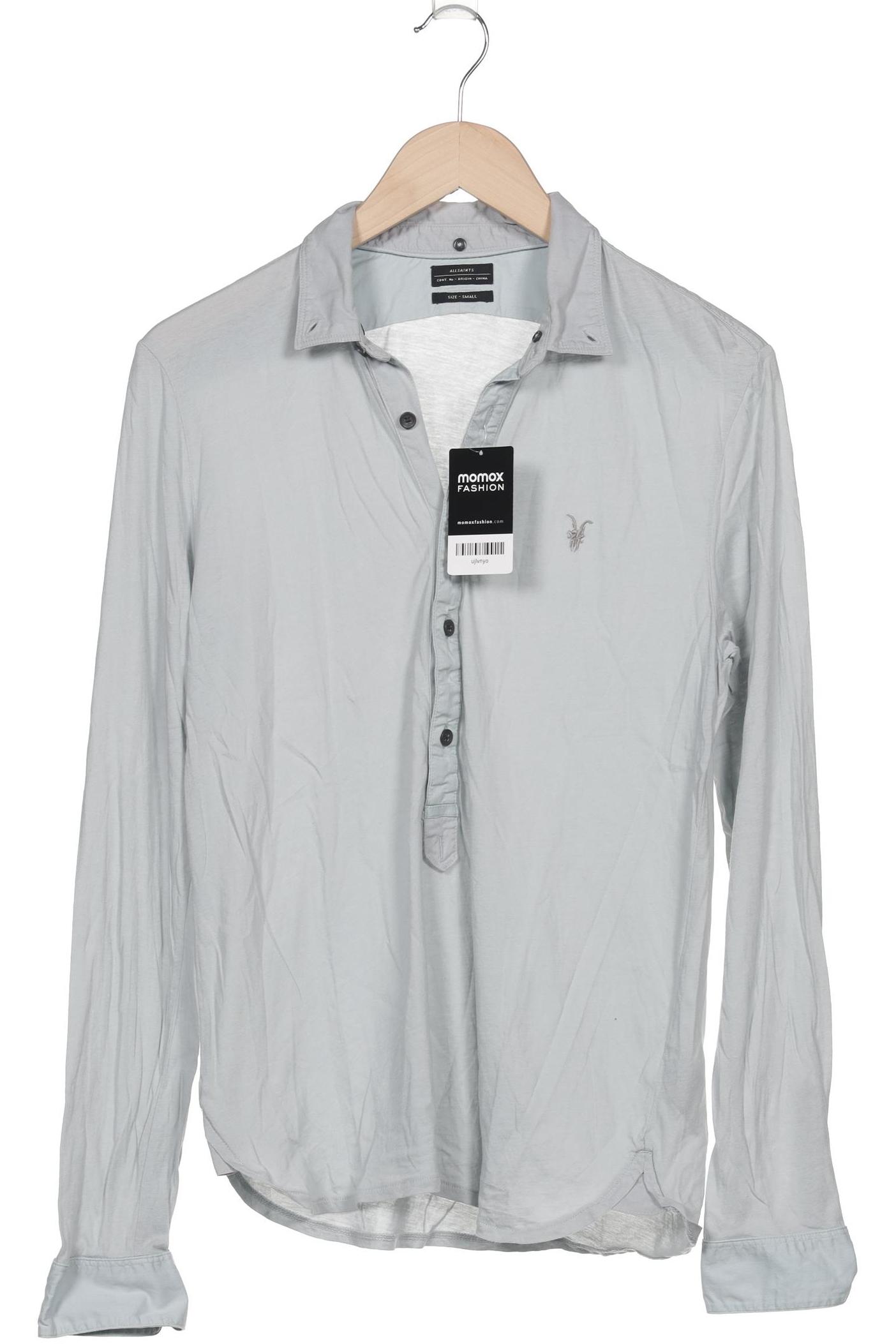 

All Saints Herren Poloshirt, hellblau, Gr. 46