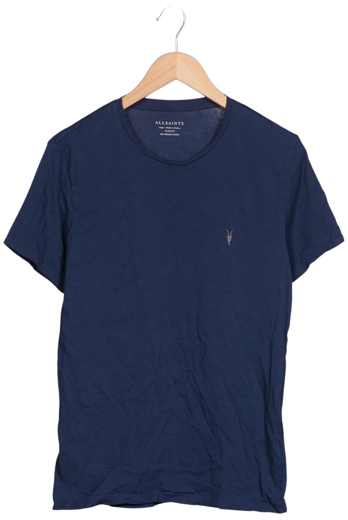 Thumbnail - All Saints Herren T-Shirt, marineblau, Gr. 52