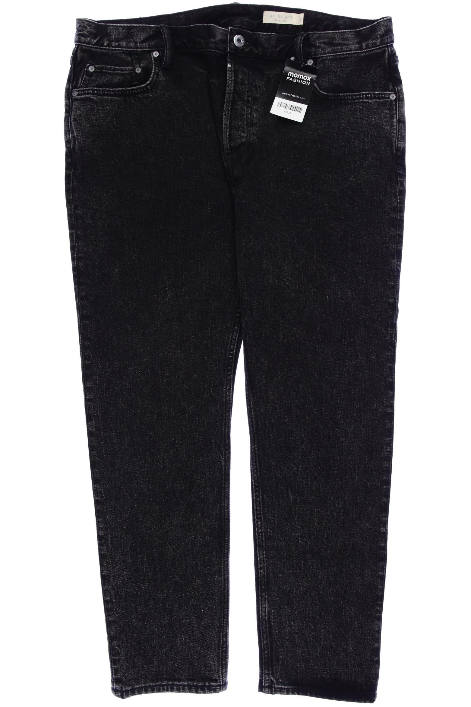 

All Saints Herren Jeans, schwarz, Gr. 36