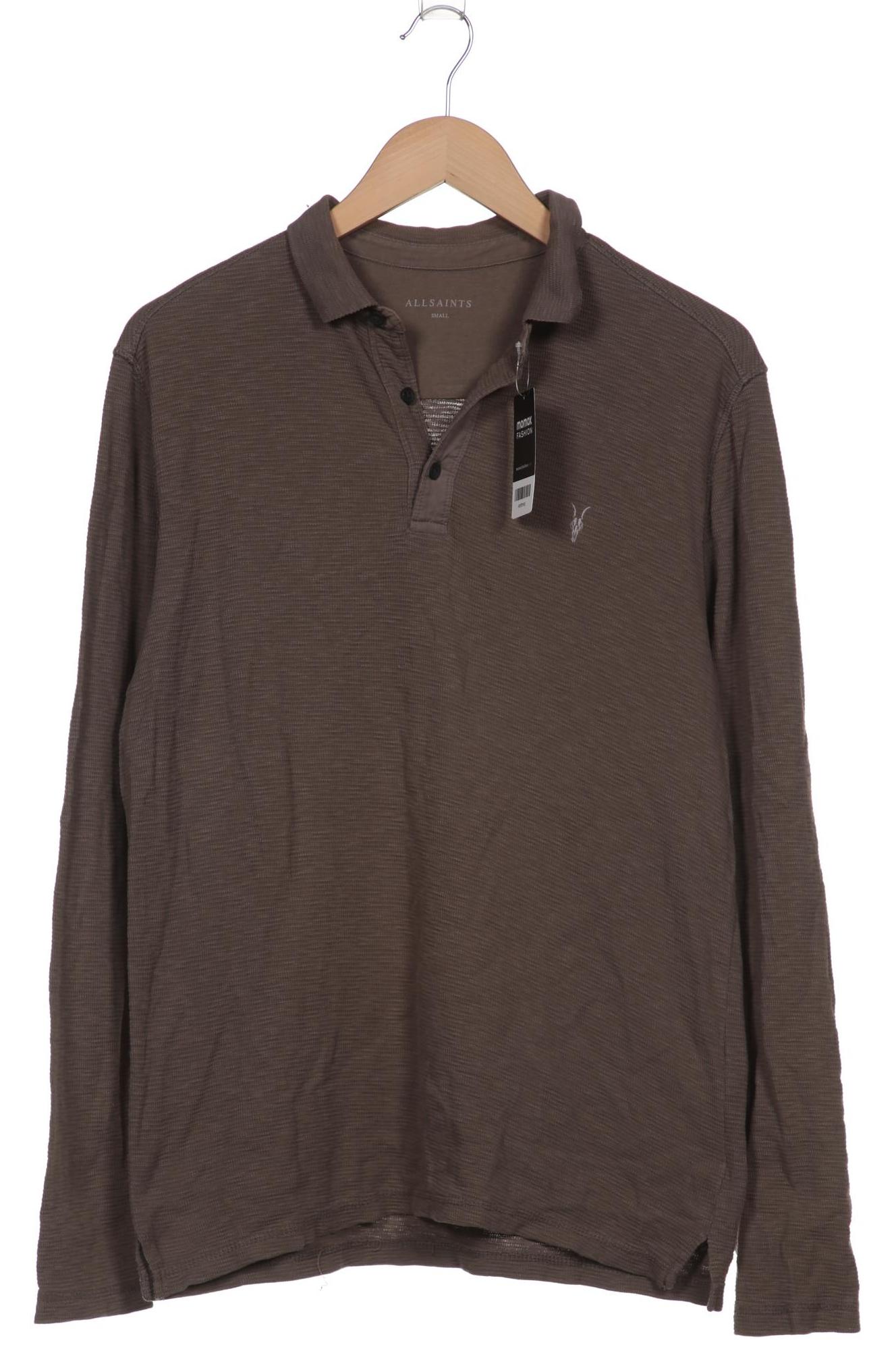 

All Saints Herren Langarmshirt, grau