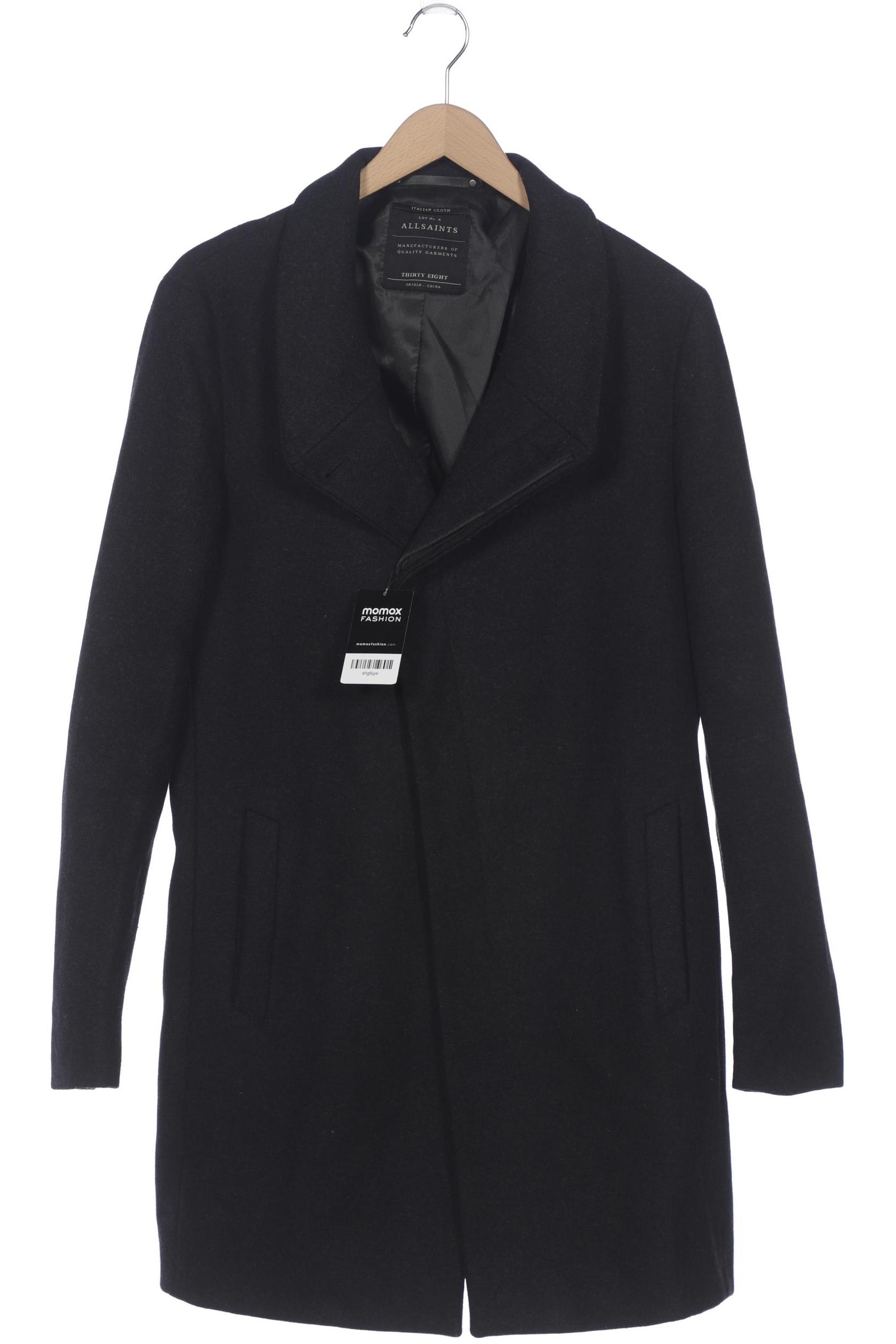 Thumbnail - All Saints Herren Mantel, schwarz, Gr. 52