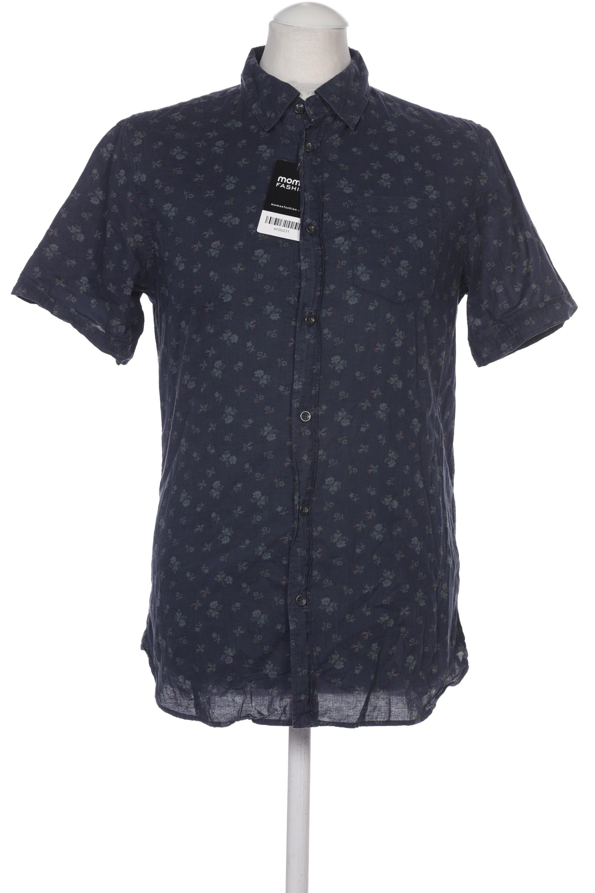 

All Saints Herren Hemd, marineblau