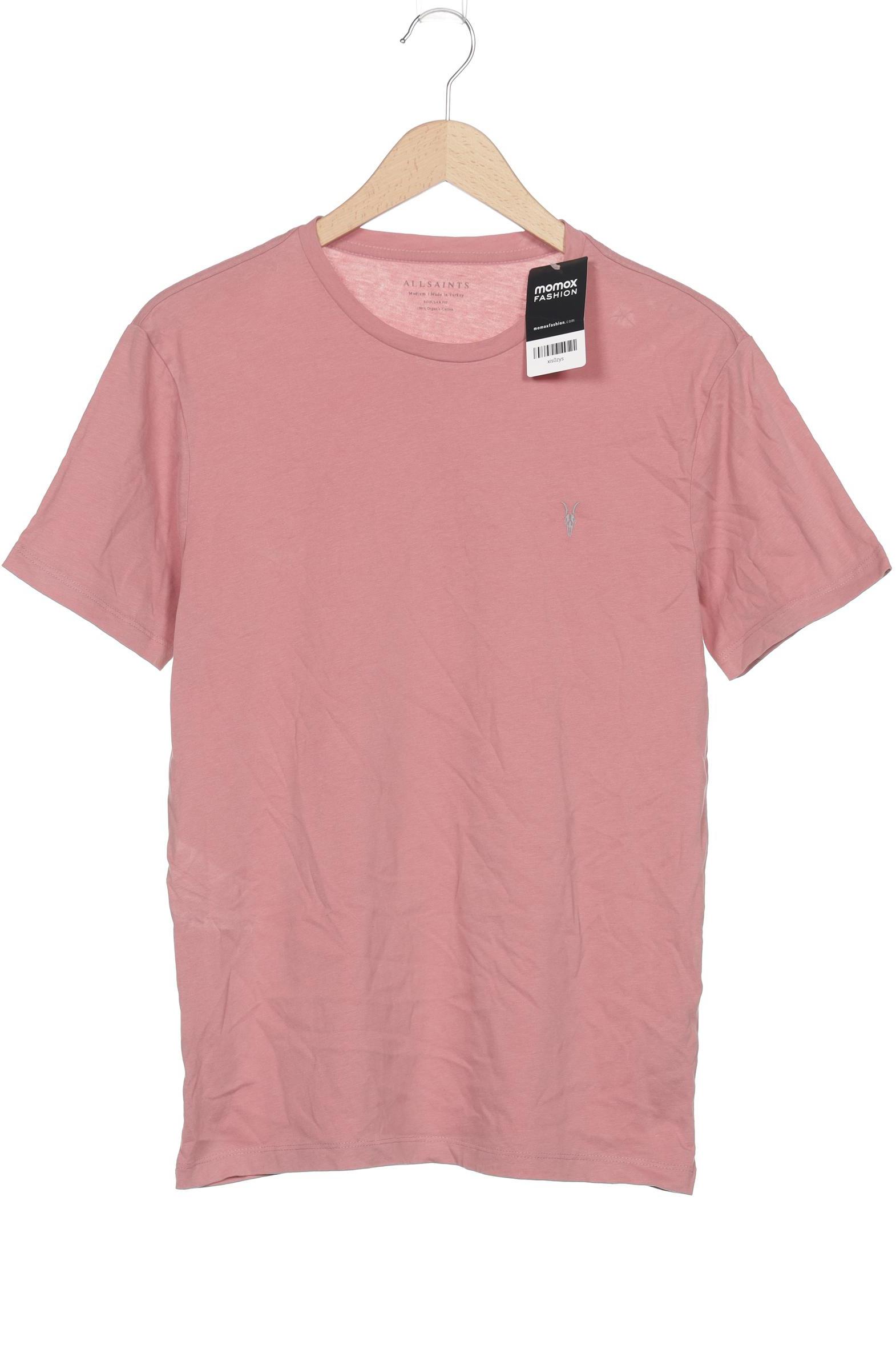 

All Saints Herren T-Shirt, pink, Gr. 48