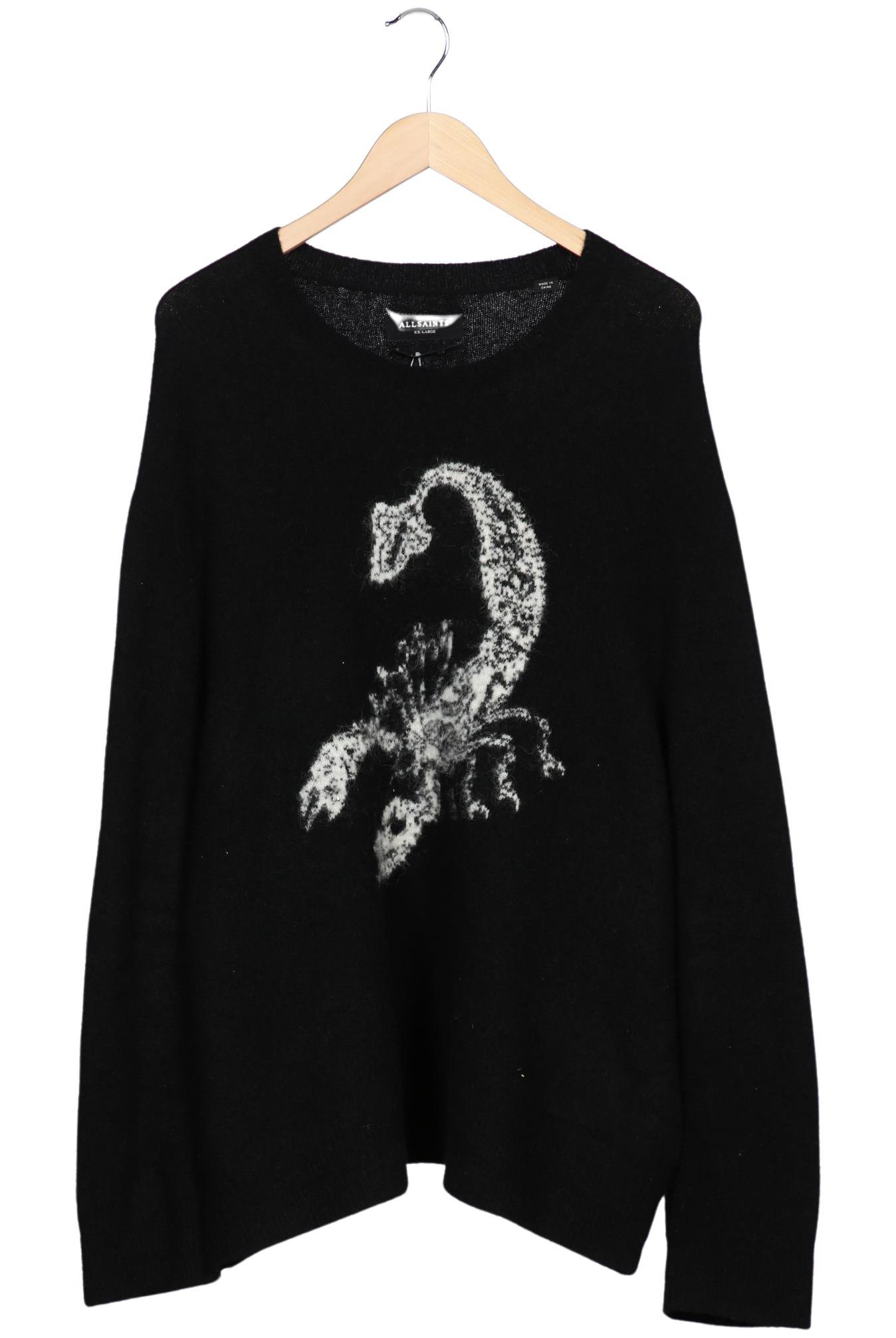 

All Saints Herren Pullover, schwarz, Gr. 56