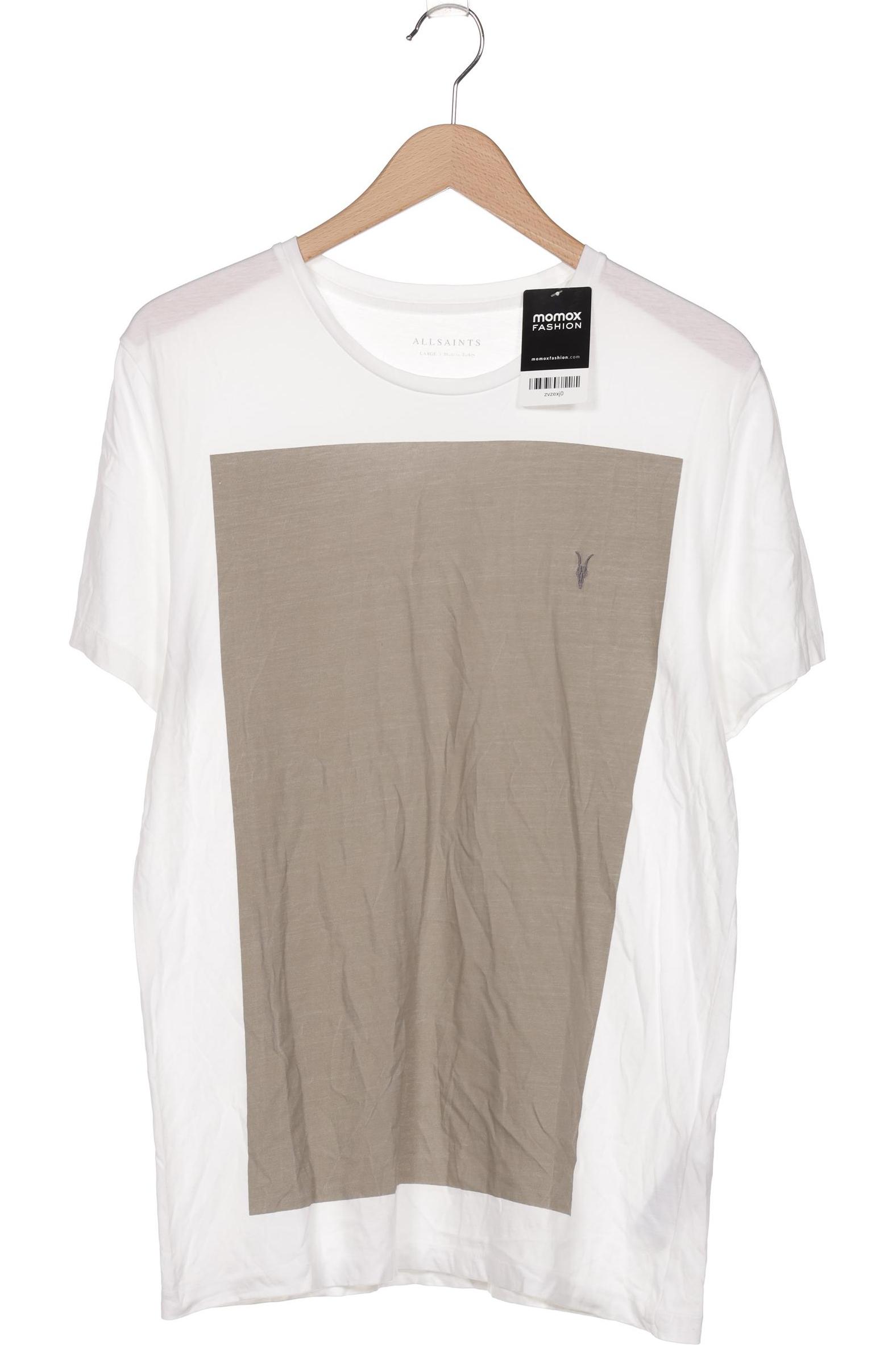 

All Saints Herren T-Shirt, weiß, Gr. 52