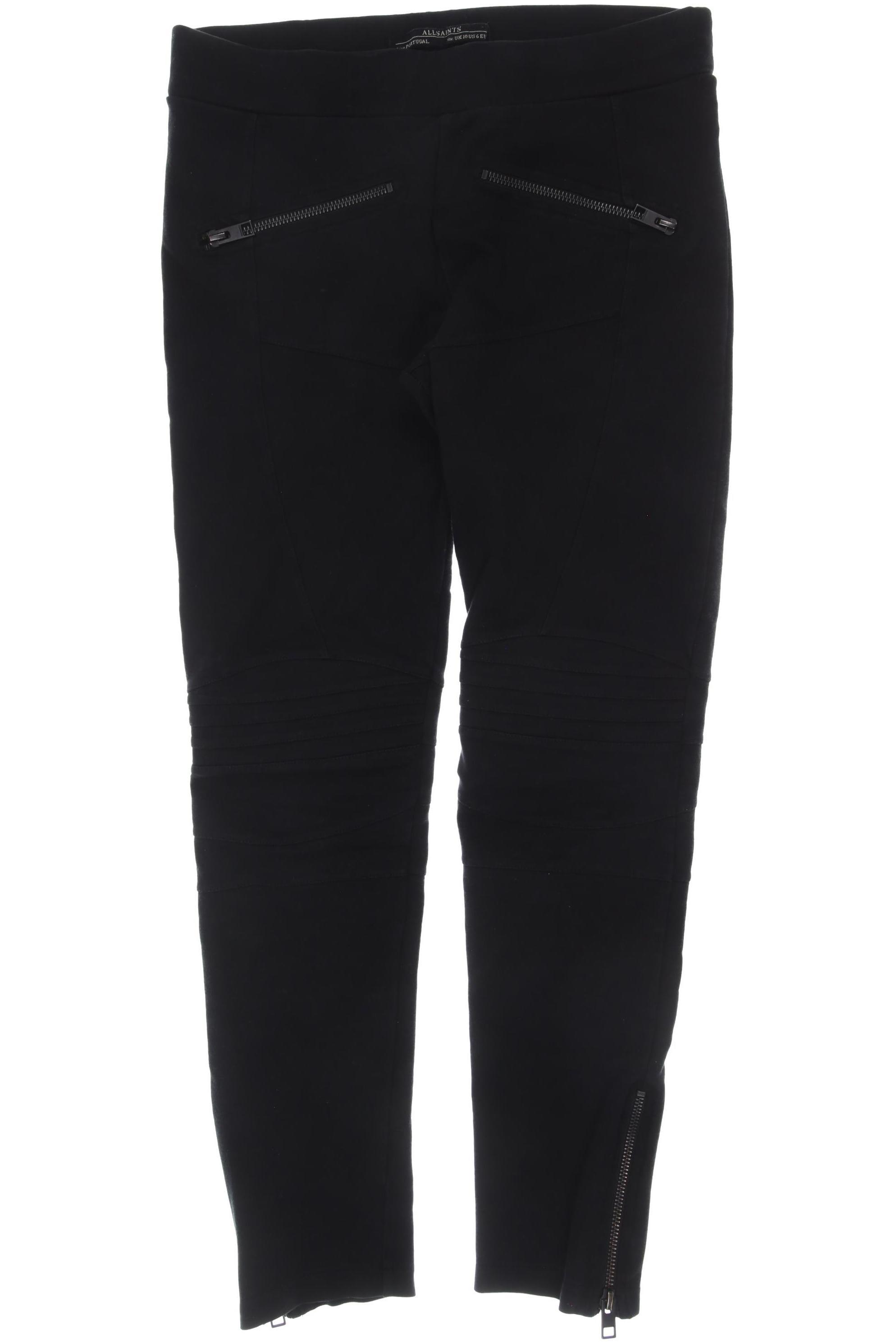 

All Saints Spitalfields Damen Stoffhose, schwarz, Gr. 38