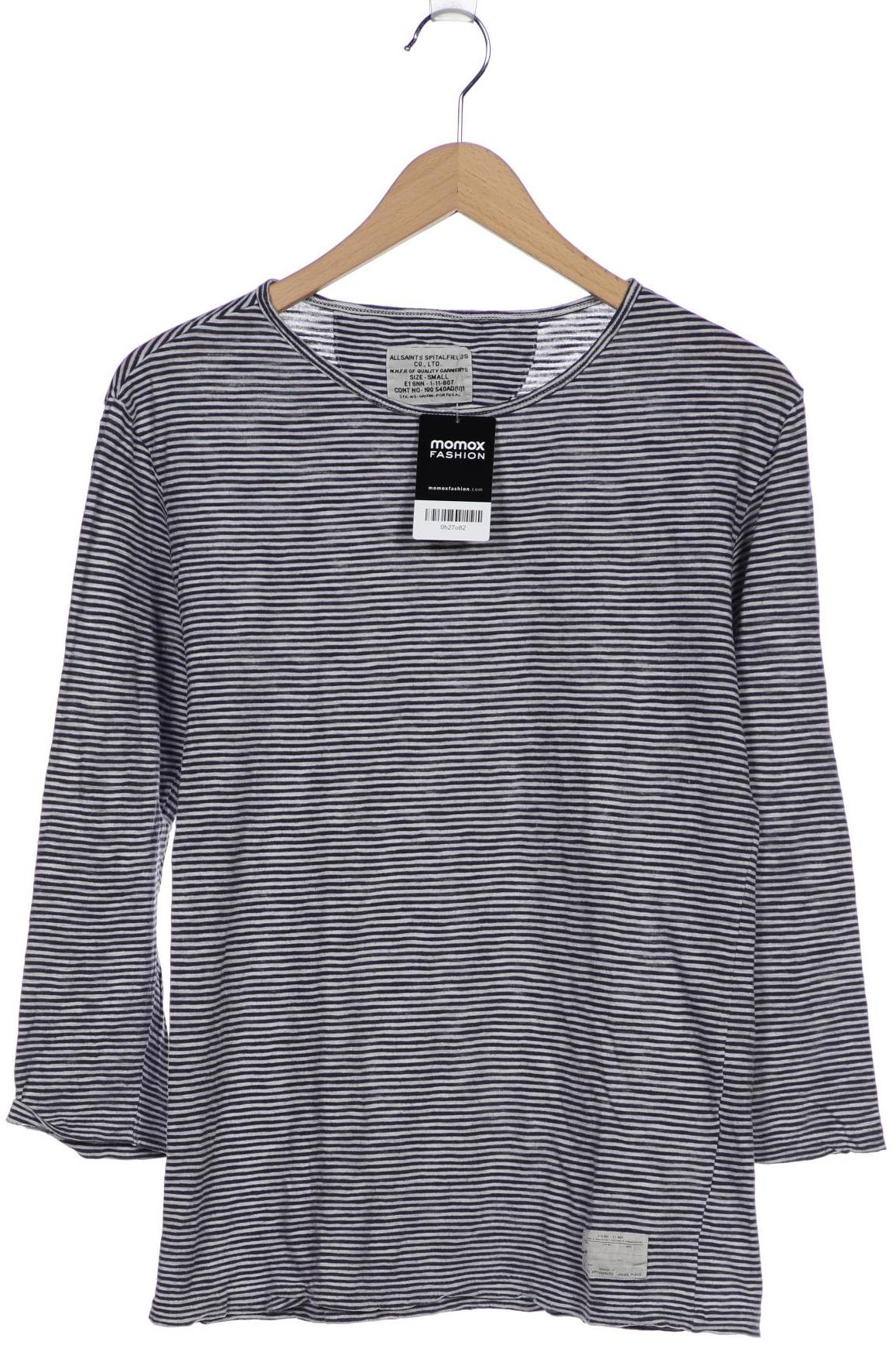 

All Saints Spitalfields Herren Langarmshirt, grau