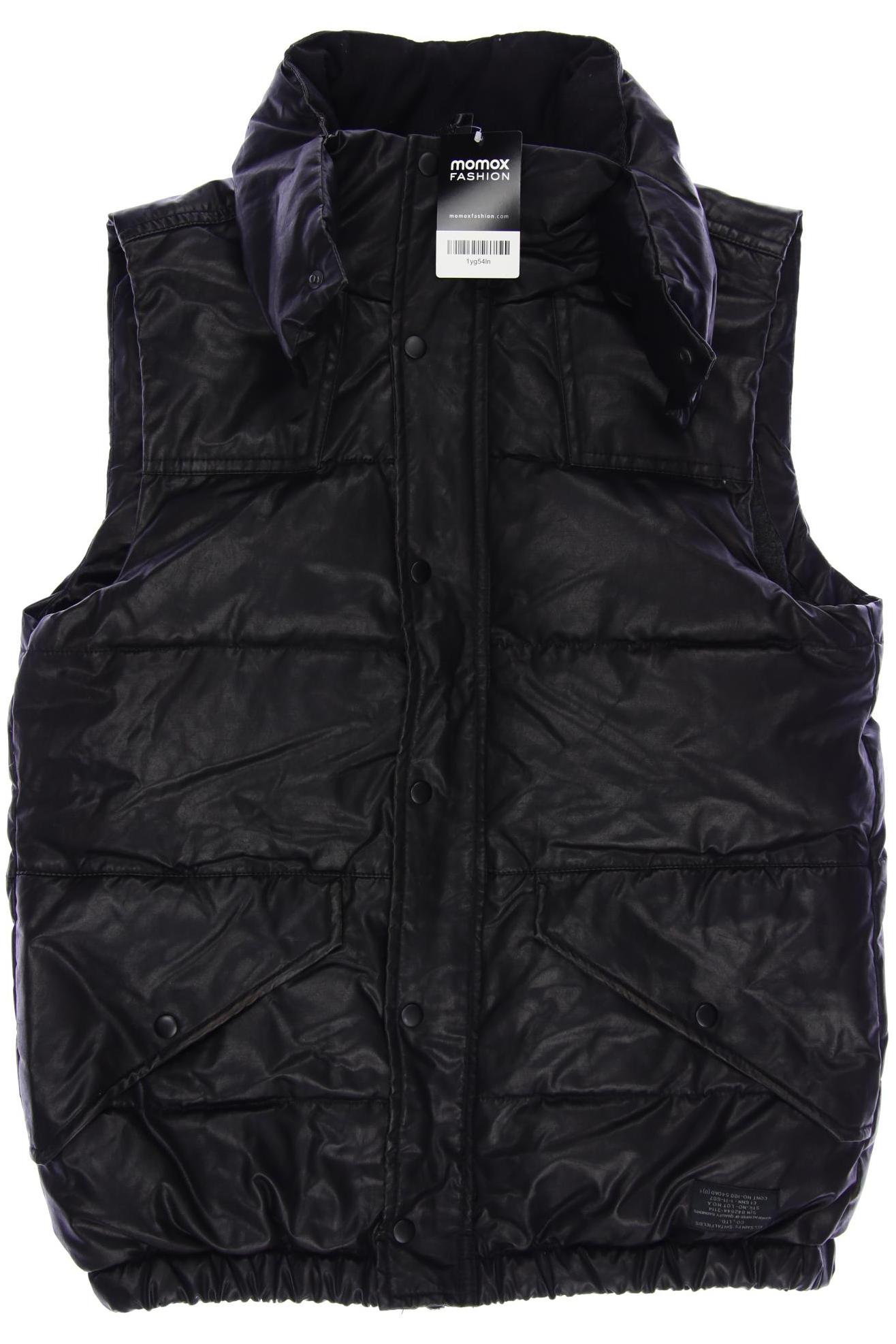 

All Saints Spitalfields Herren Weste, schwarz, Gr. 48