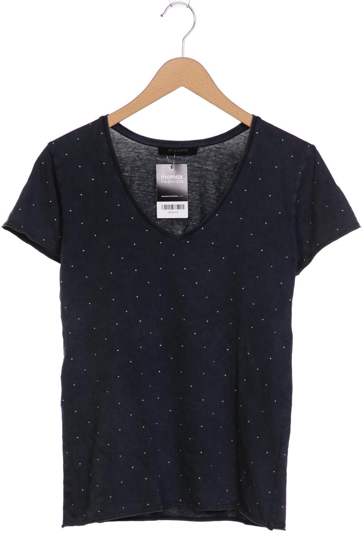 

All Saints Spitalfields Damen T-Shirt, marineblau