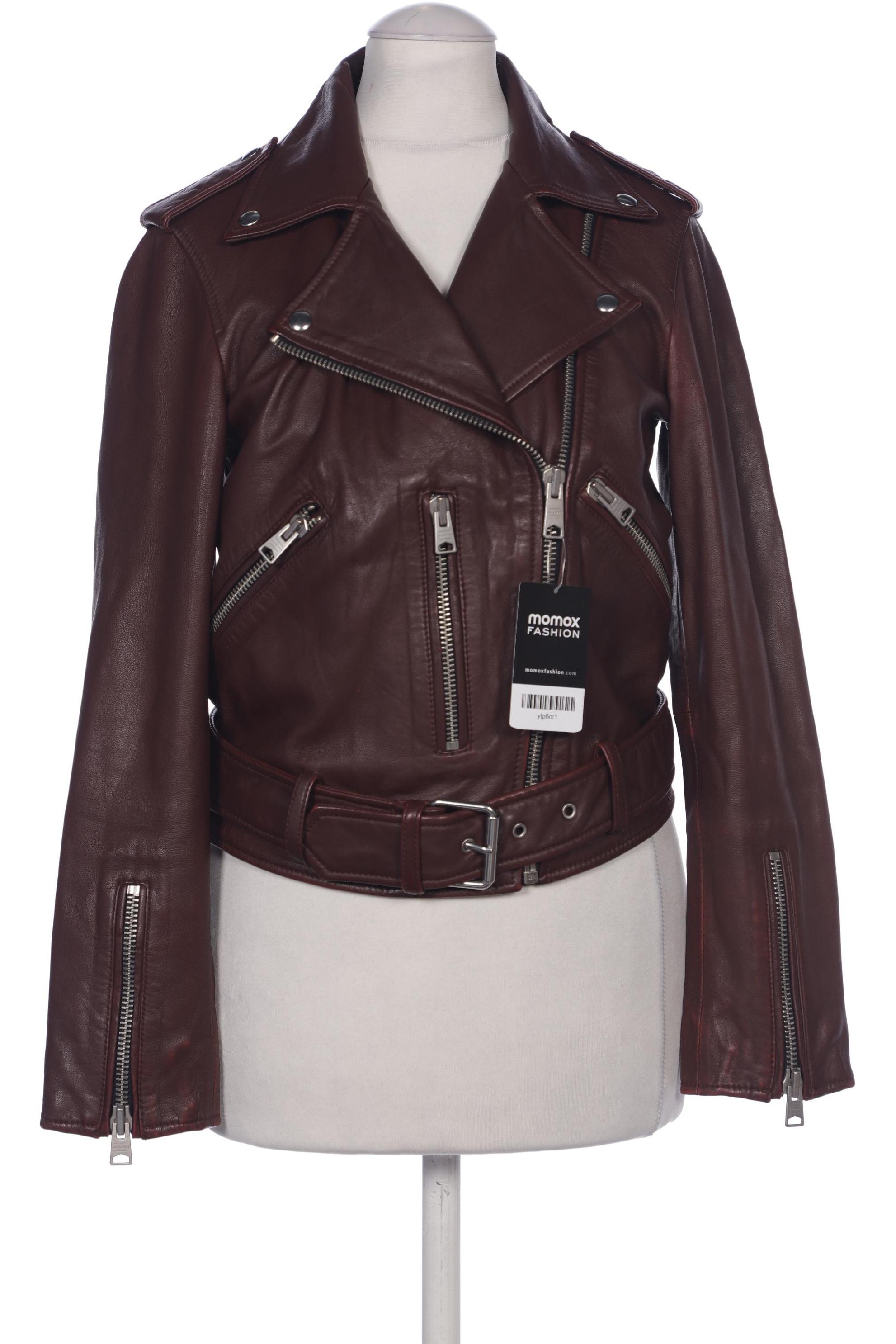 

All Saints Spitalfields Damen Jacke, bordeaux, Gr. 32