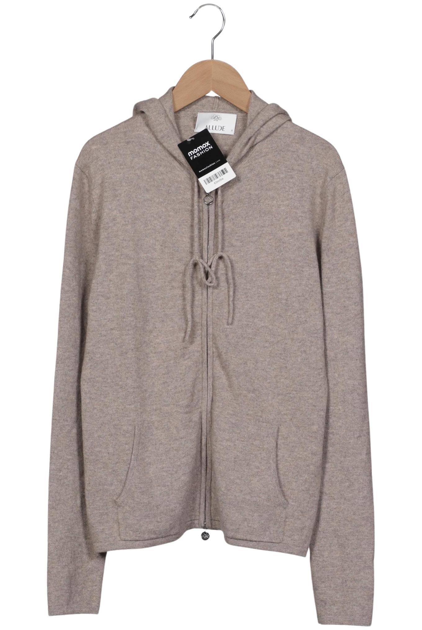 

Allude Damen Kapuzenpullover, beige, Gr. 36