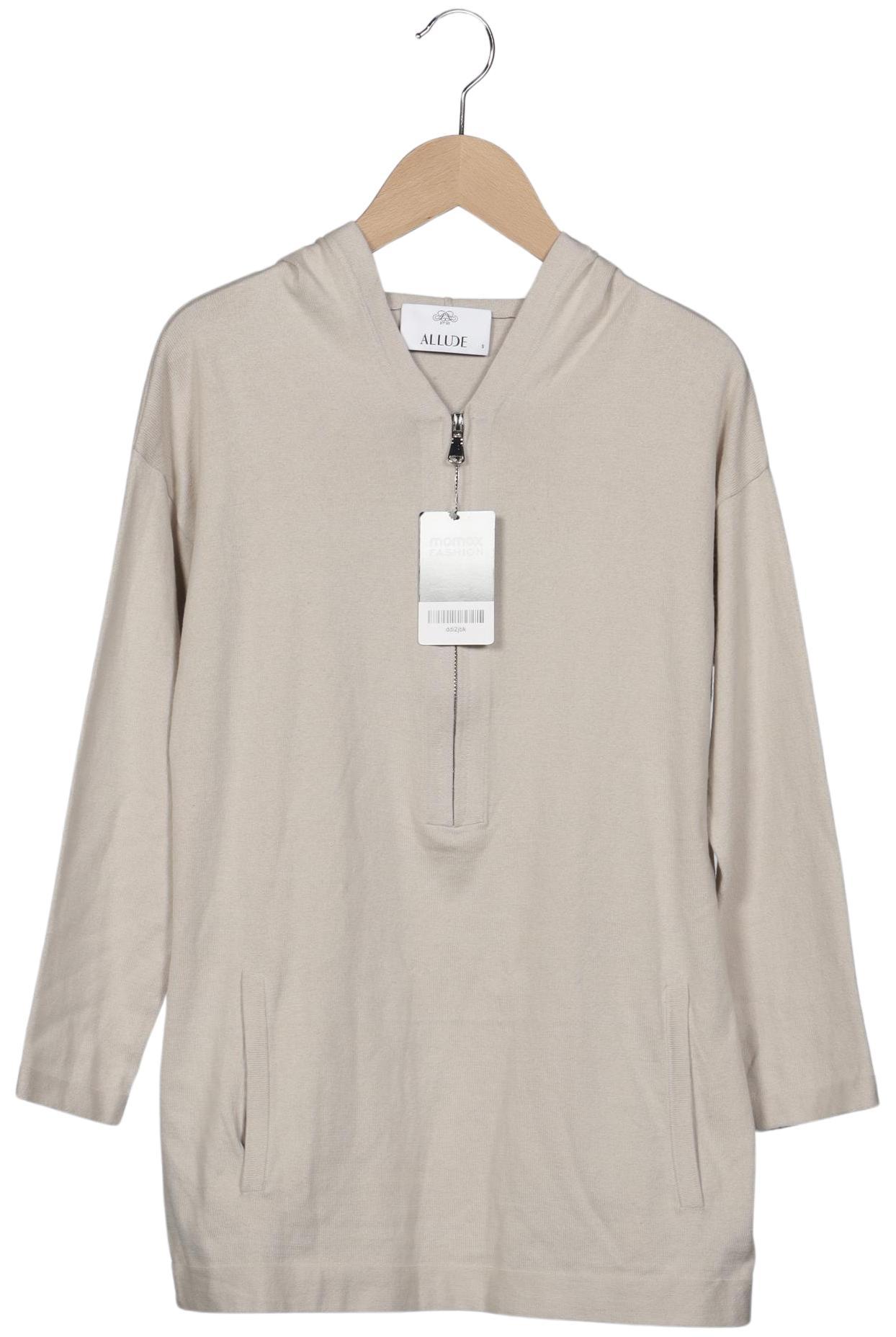 

Allude Damen Kapuzenpullover, beige, Gr. 36