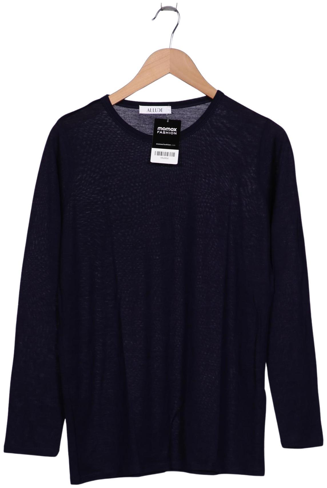 

Allude Damen Langarmshirt, marineblau, Gr. 42