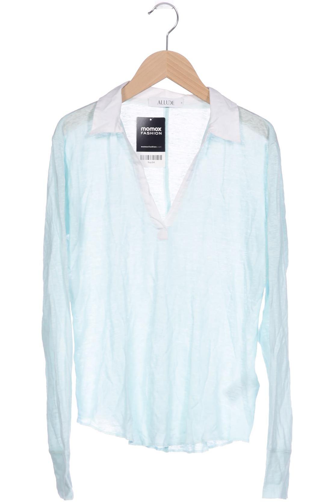 

Allude Damen Langarmshirt, türkis, Gr. 36