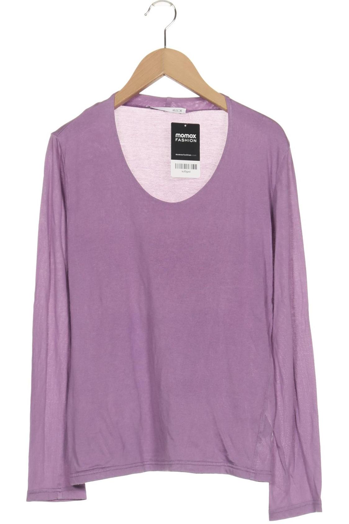

Allude Damen Langarmshirt, flieder, Gr. 38