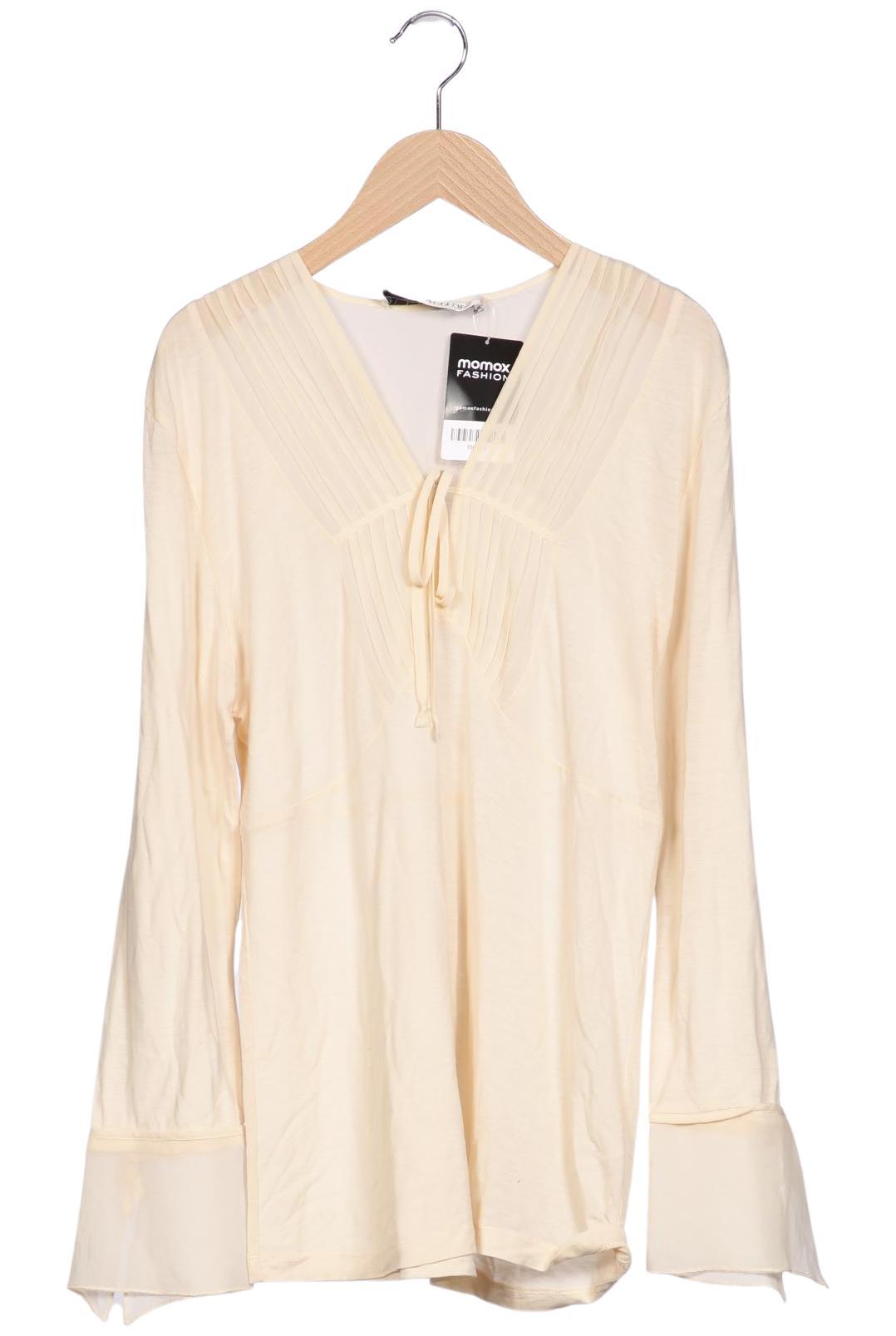 

Allude Damen Langarmshirt, cremeweiß, Gr. 36