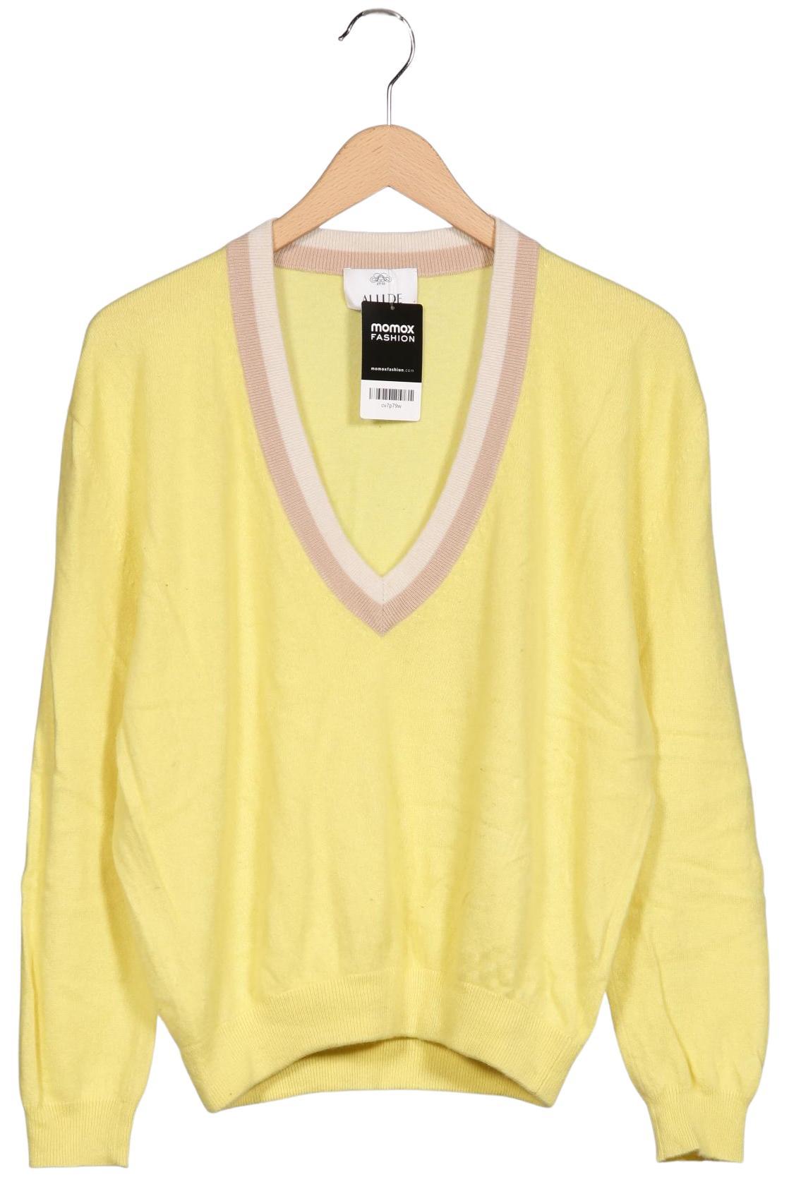 

Allude Damen Pullover, gelb, Gr. 42