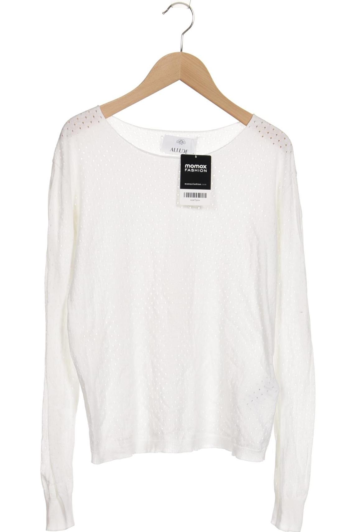 

Allude Damen Pullover, weiß, Gr. 36