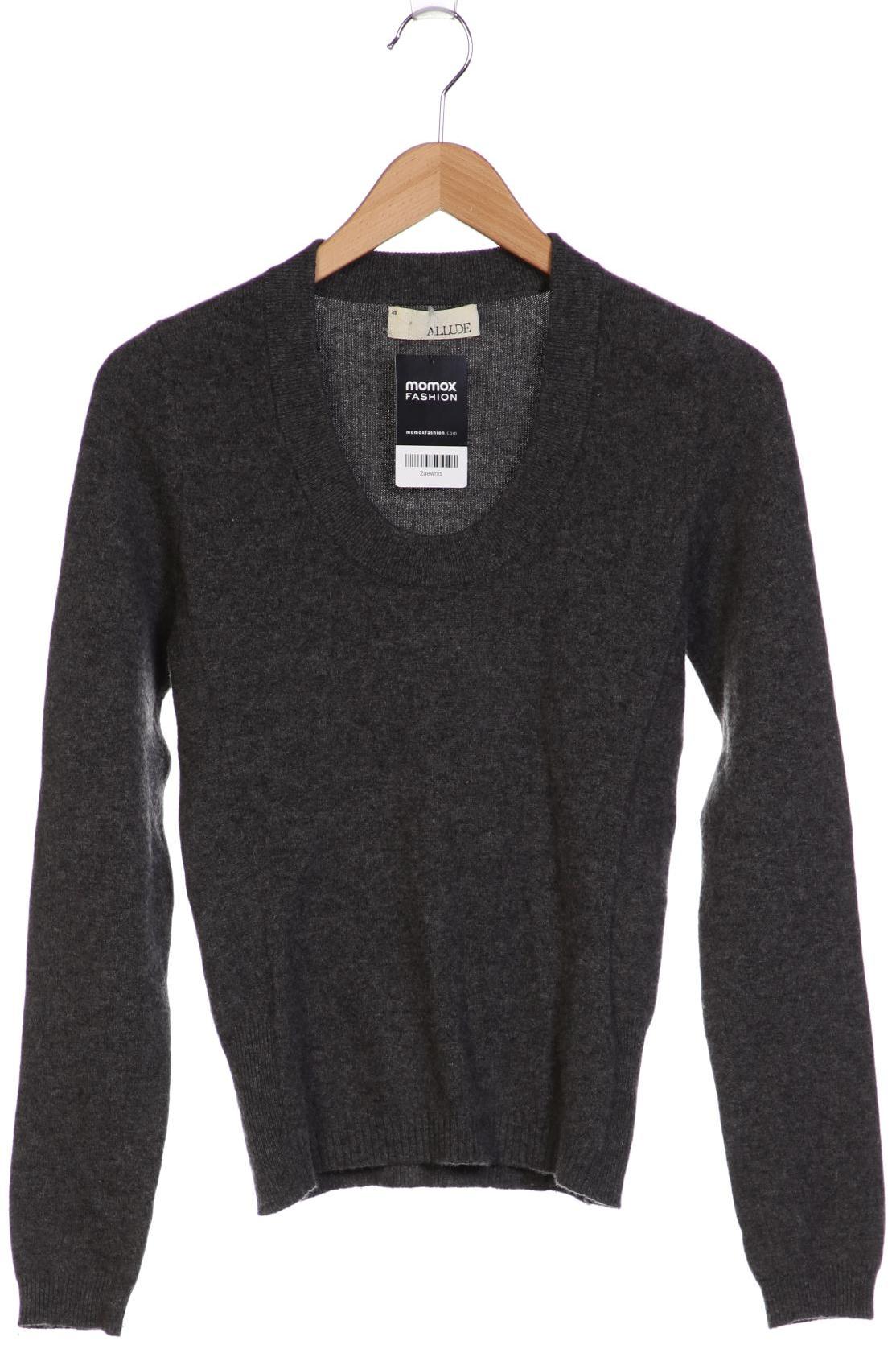 

Allude Damen Pullover, grau, Gr. 34