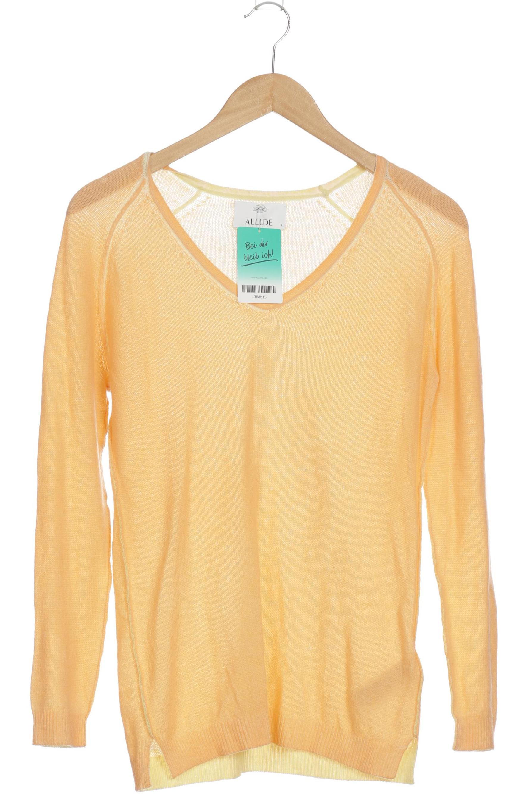 

Allude Damen Pullover, orange, Gr. 36