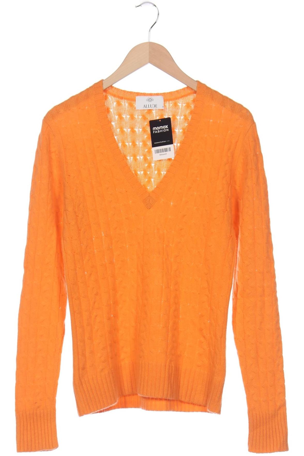 

Allude Damen Pullover, orange, Gr. 38