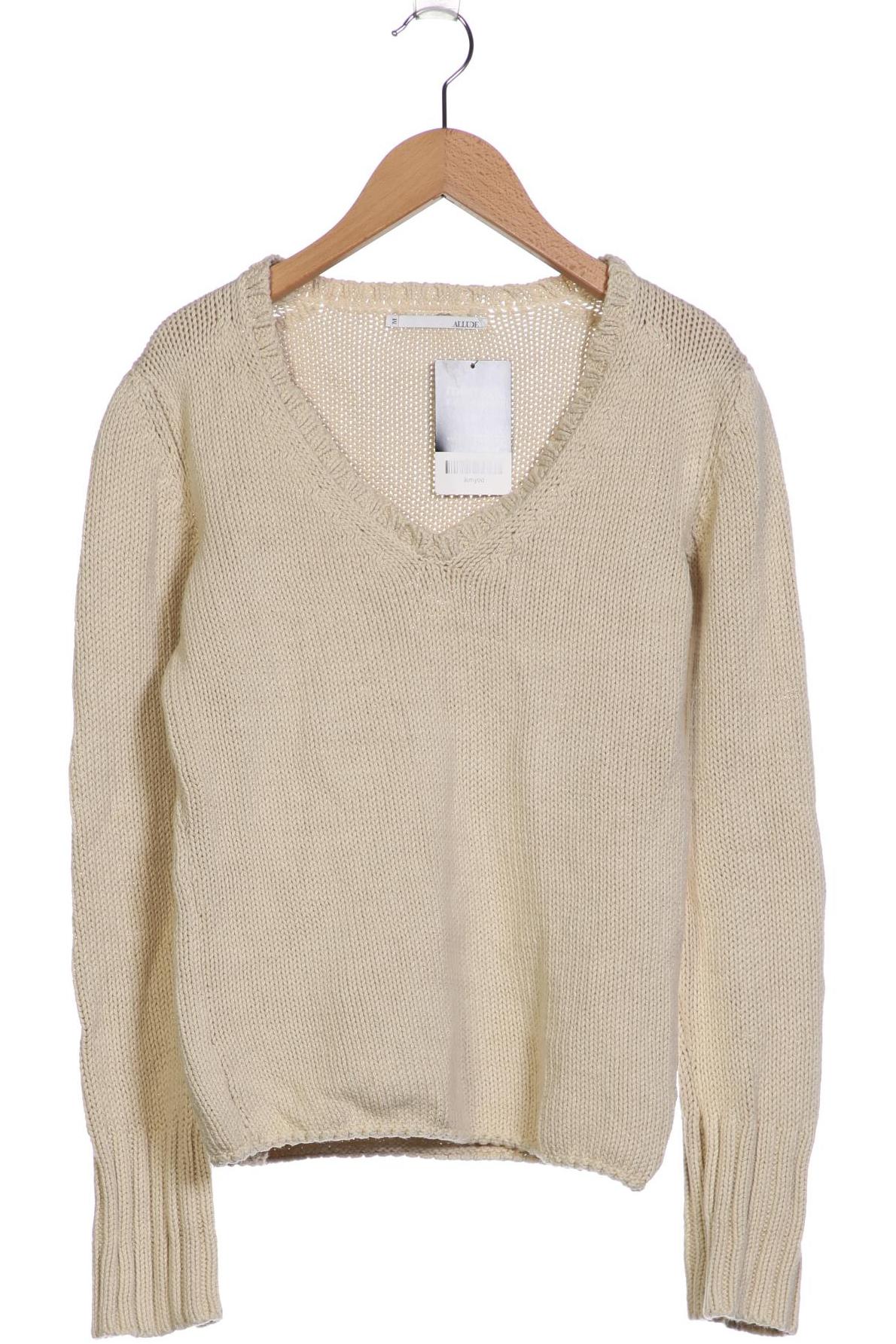 

Allude Damen Pullover, beige, Gr. 38