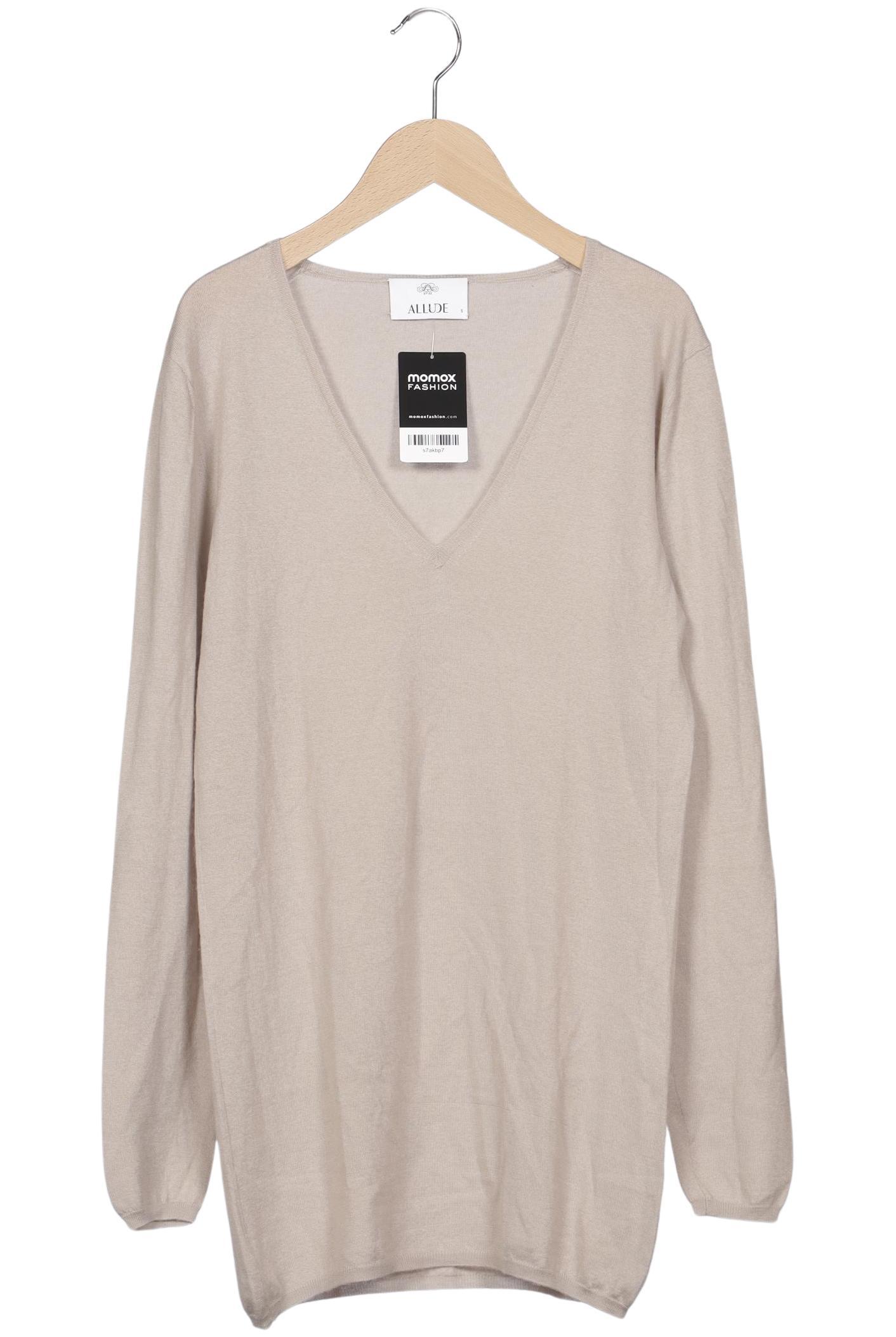 

Allude Damen Pullover, beige, Gr. 36