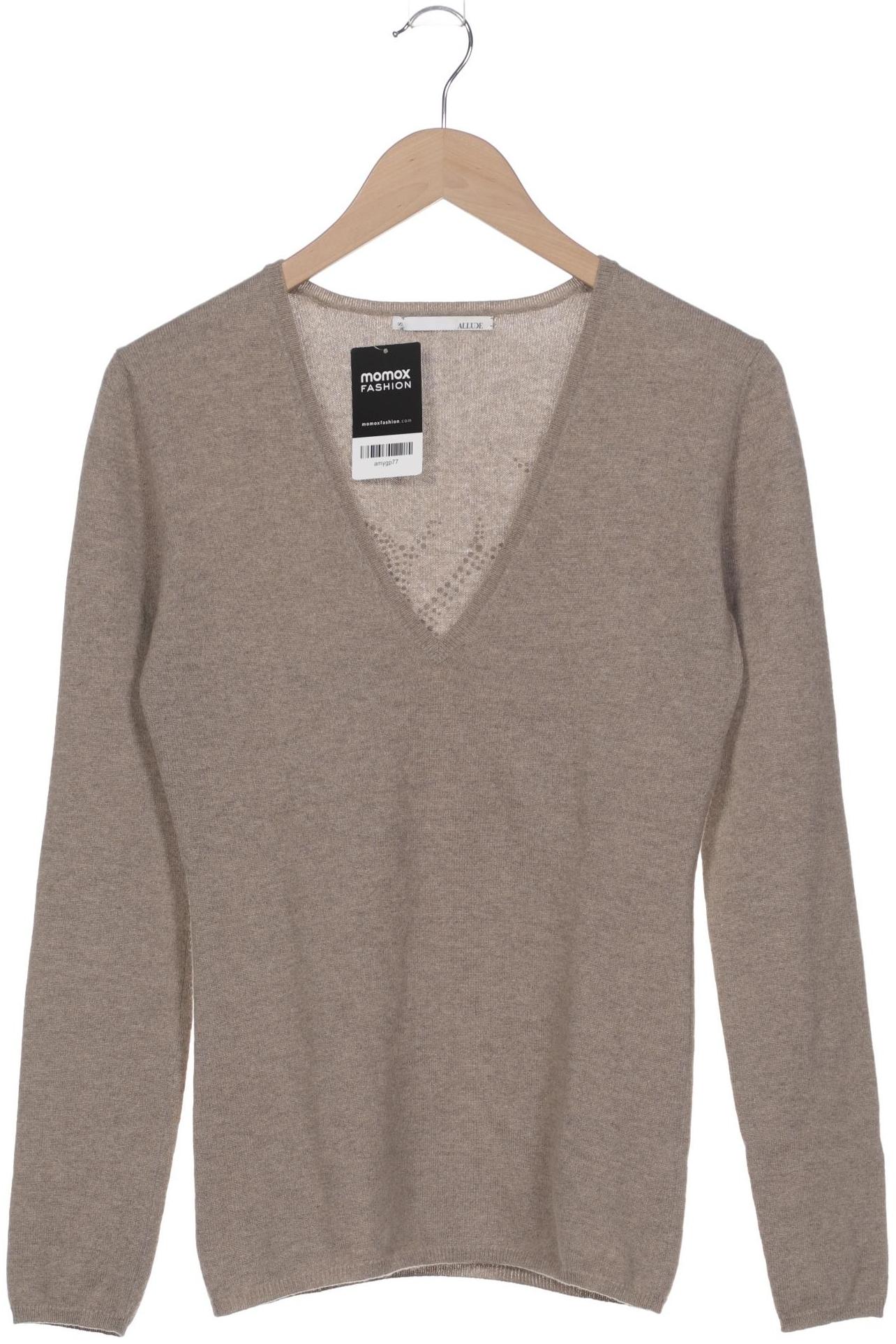 

Allude Damen Pullover, beige, Gr. 36