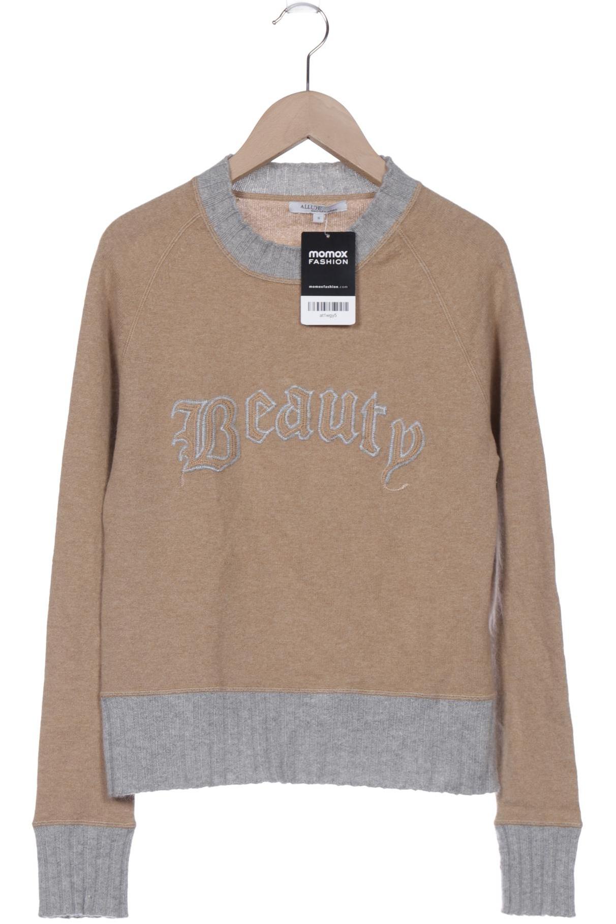 

Allude Damen Pullover, beige, Gr. 36