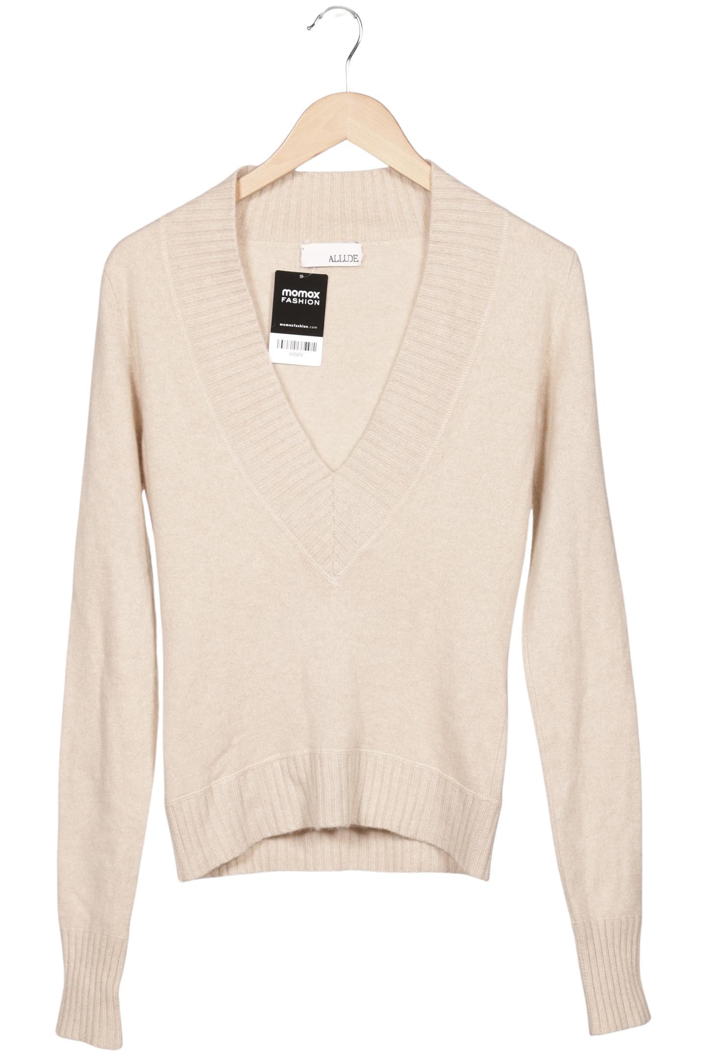 

Allude Damen Pullover, beige, Gr. 36