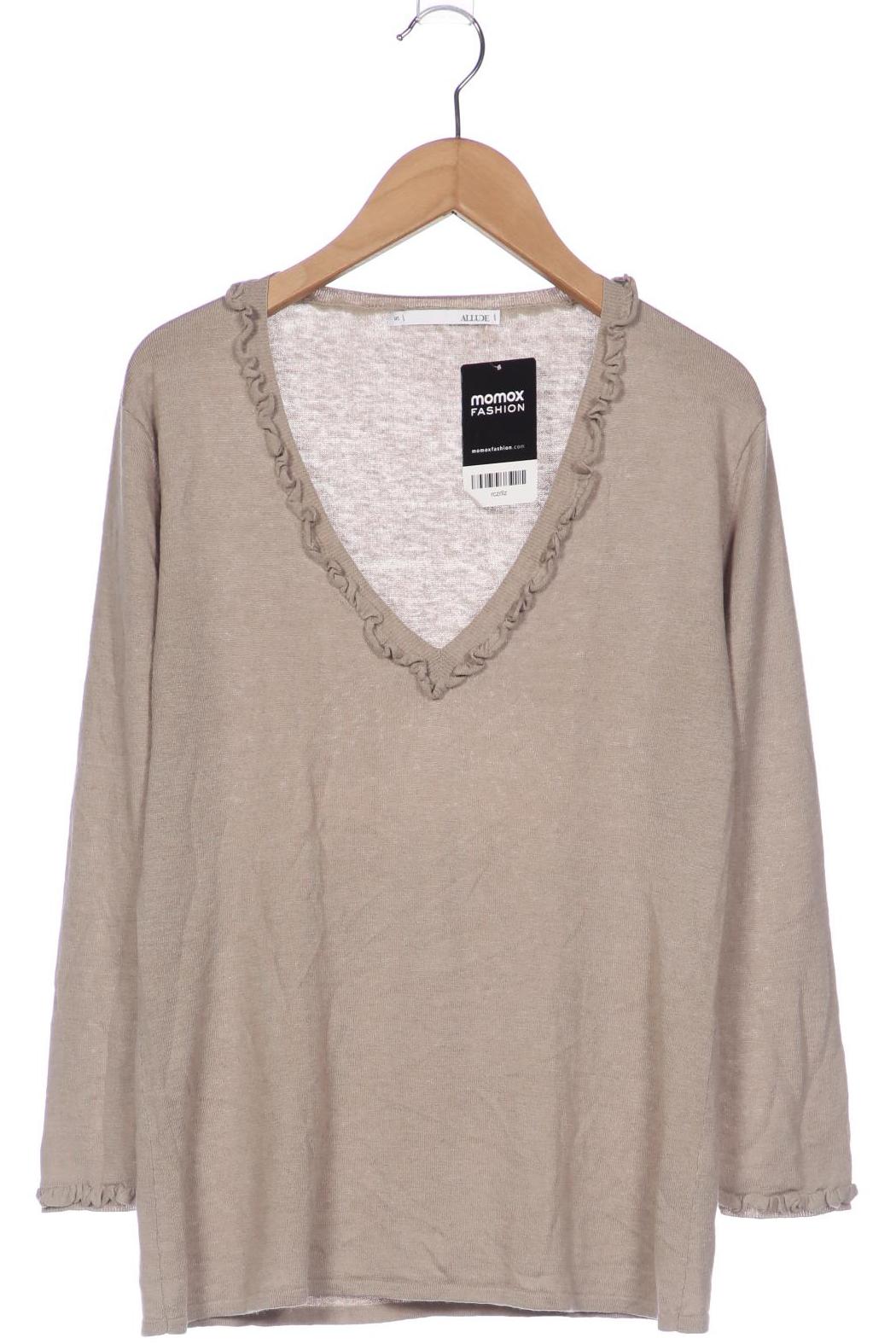

Allude Damen Pullover, beige, Gr. 36