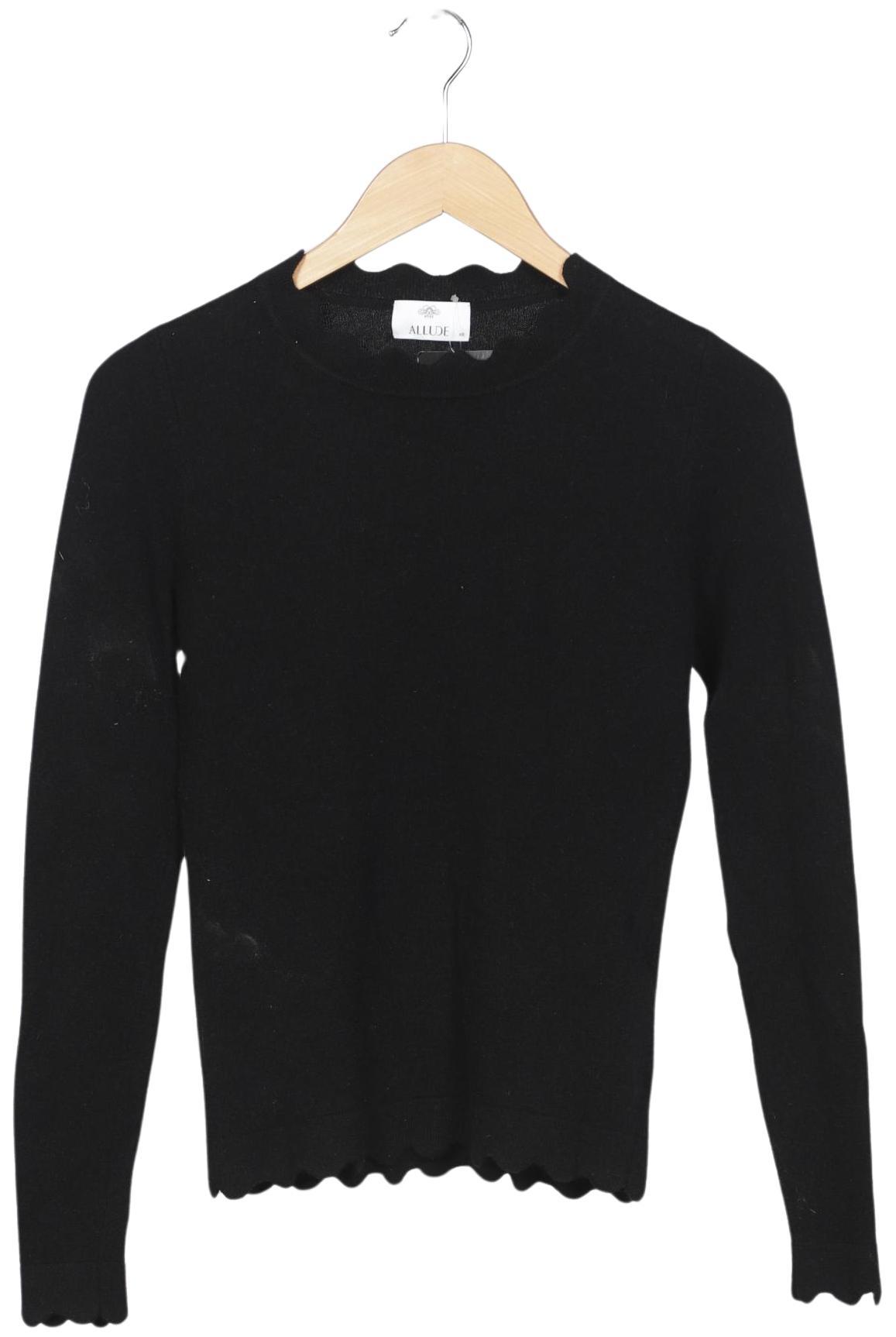 

Allude Damen Pullover, schwarz, Gr. 34