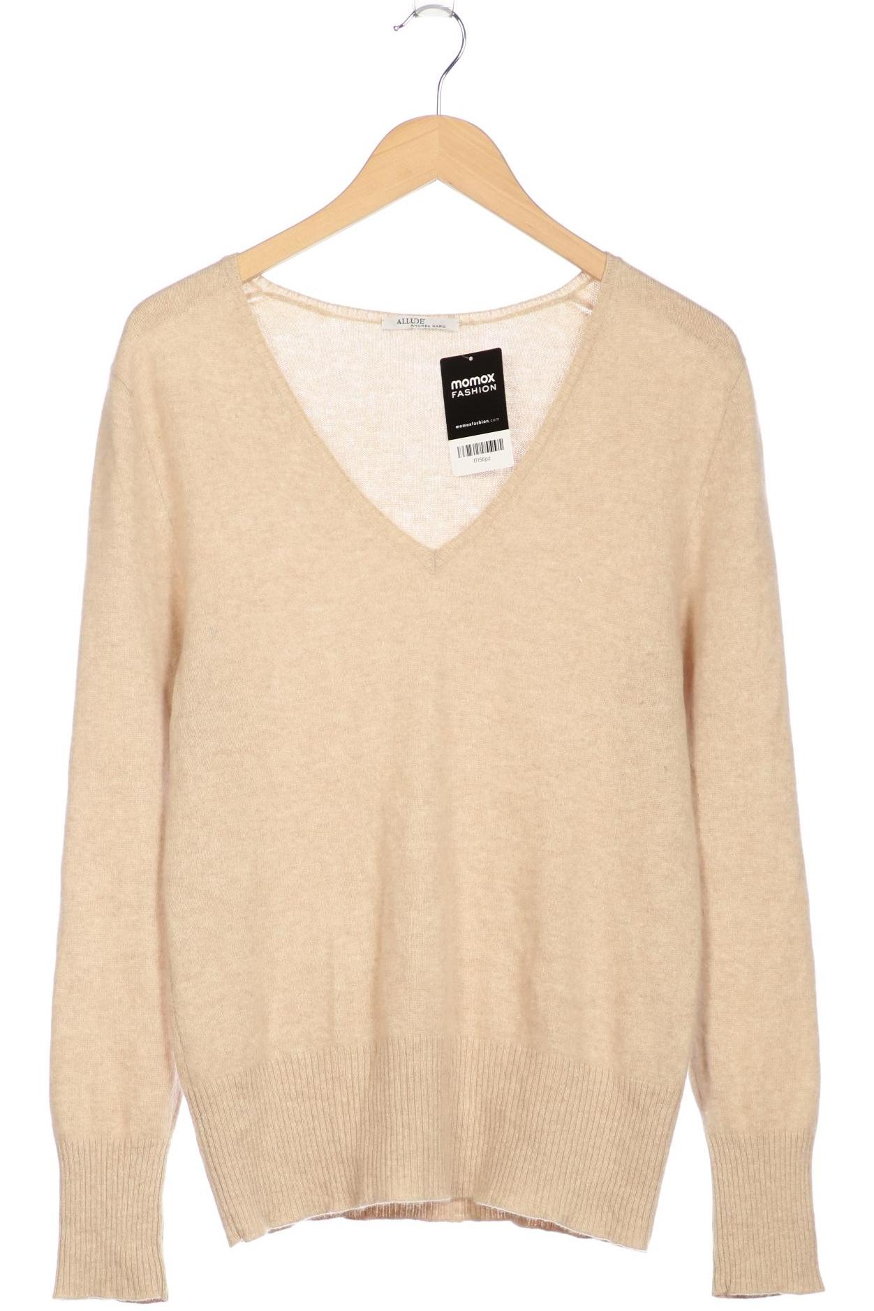 

Allude Damen Pullover, beige, Gr. 38