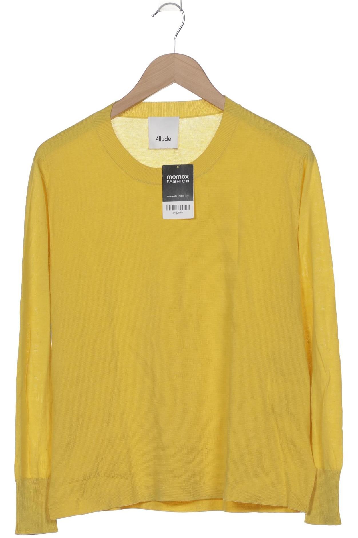 

Allude Damen Pullover, gelb, Gr. 42