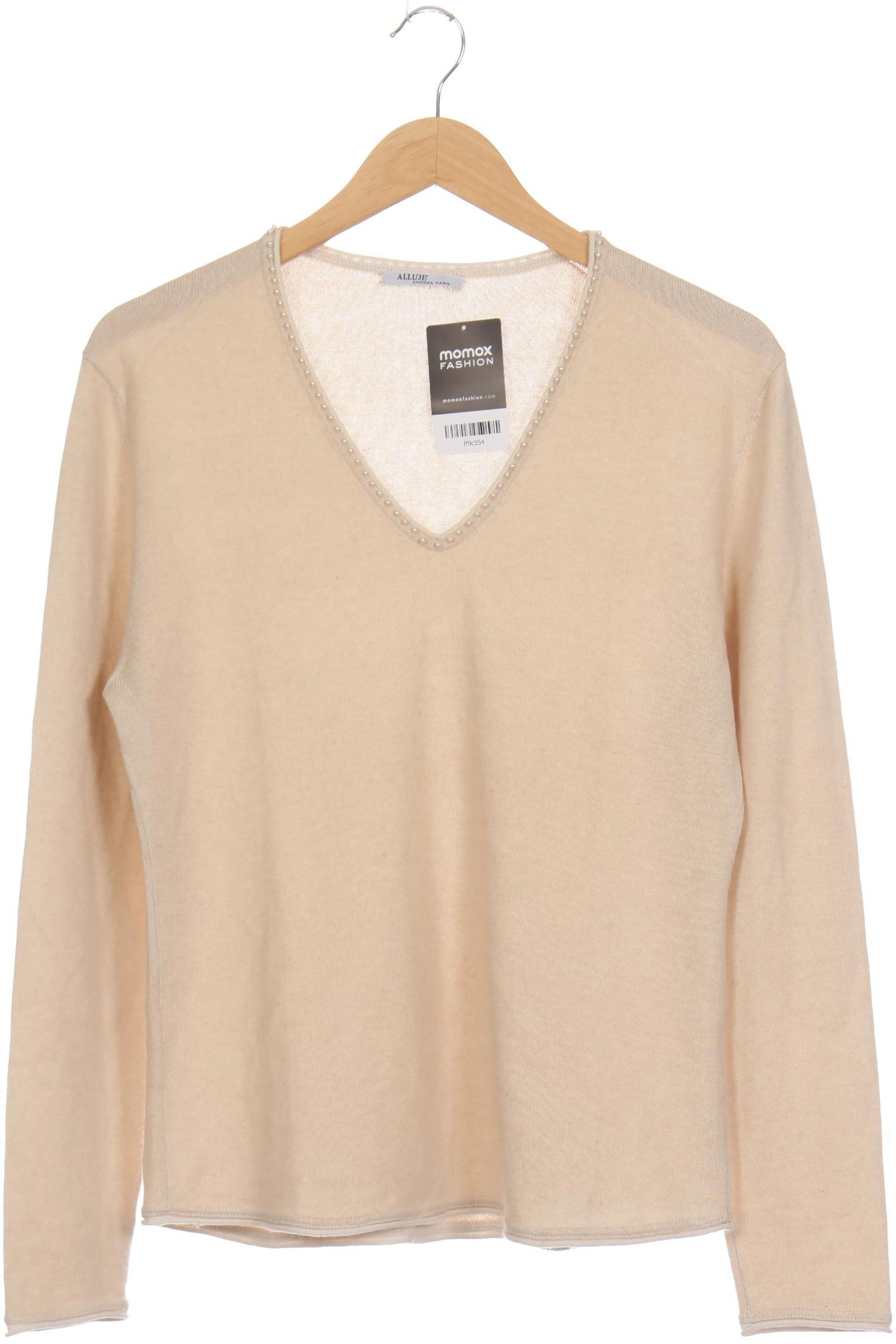 

Allude Damen Pullover, beige, Gr. 42
