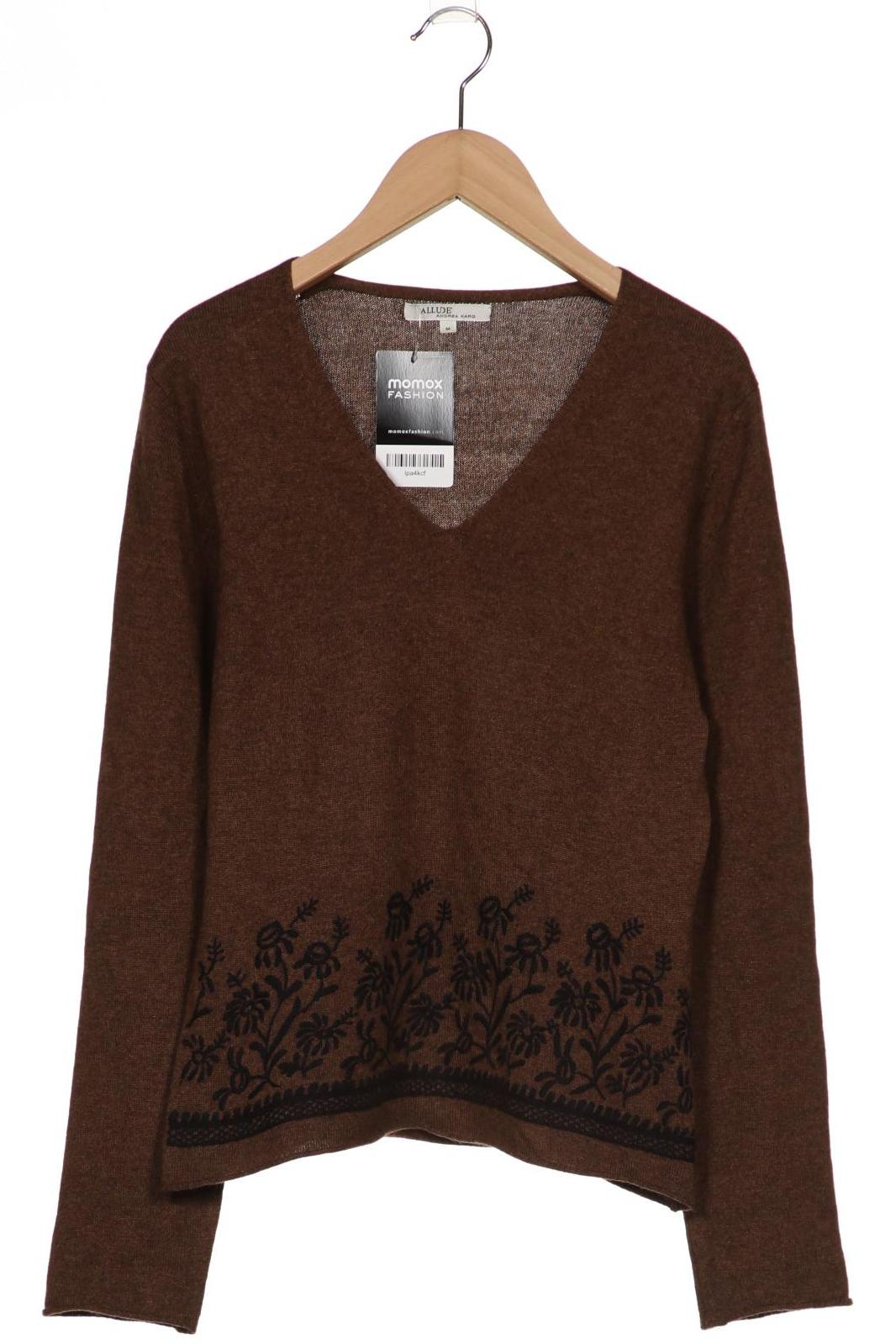 

Allude Damen Pullover, braun, Gr. 38