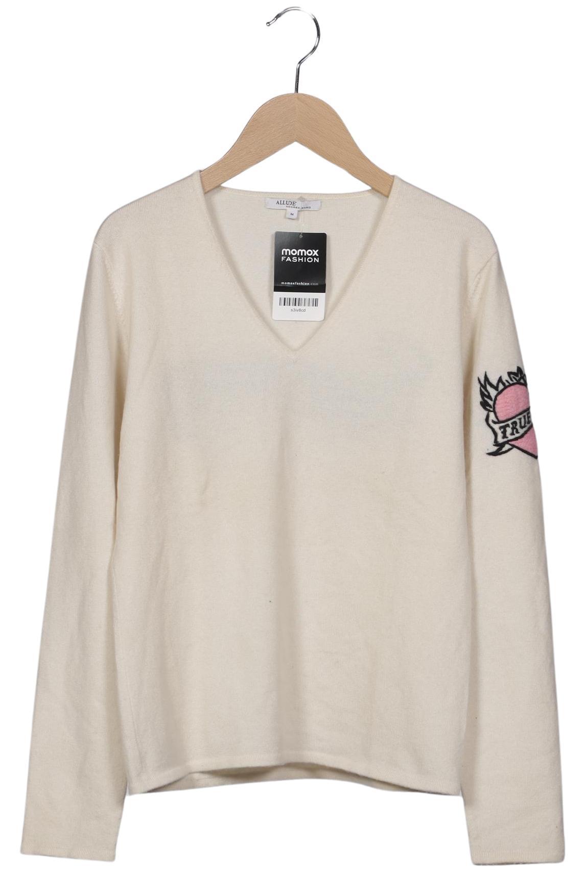 

Allude Damen Pullover, cremeweiß, Gr. 38