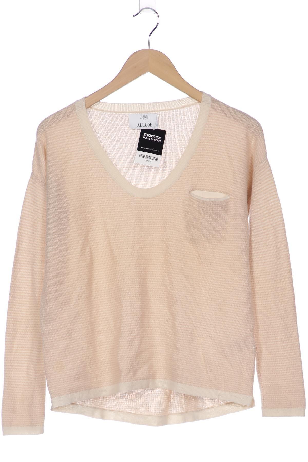 

Allude Damen Pullover, beige, Gr. 34
