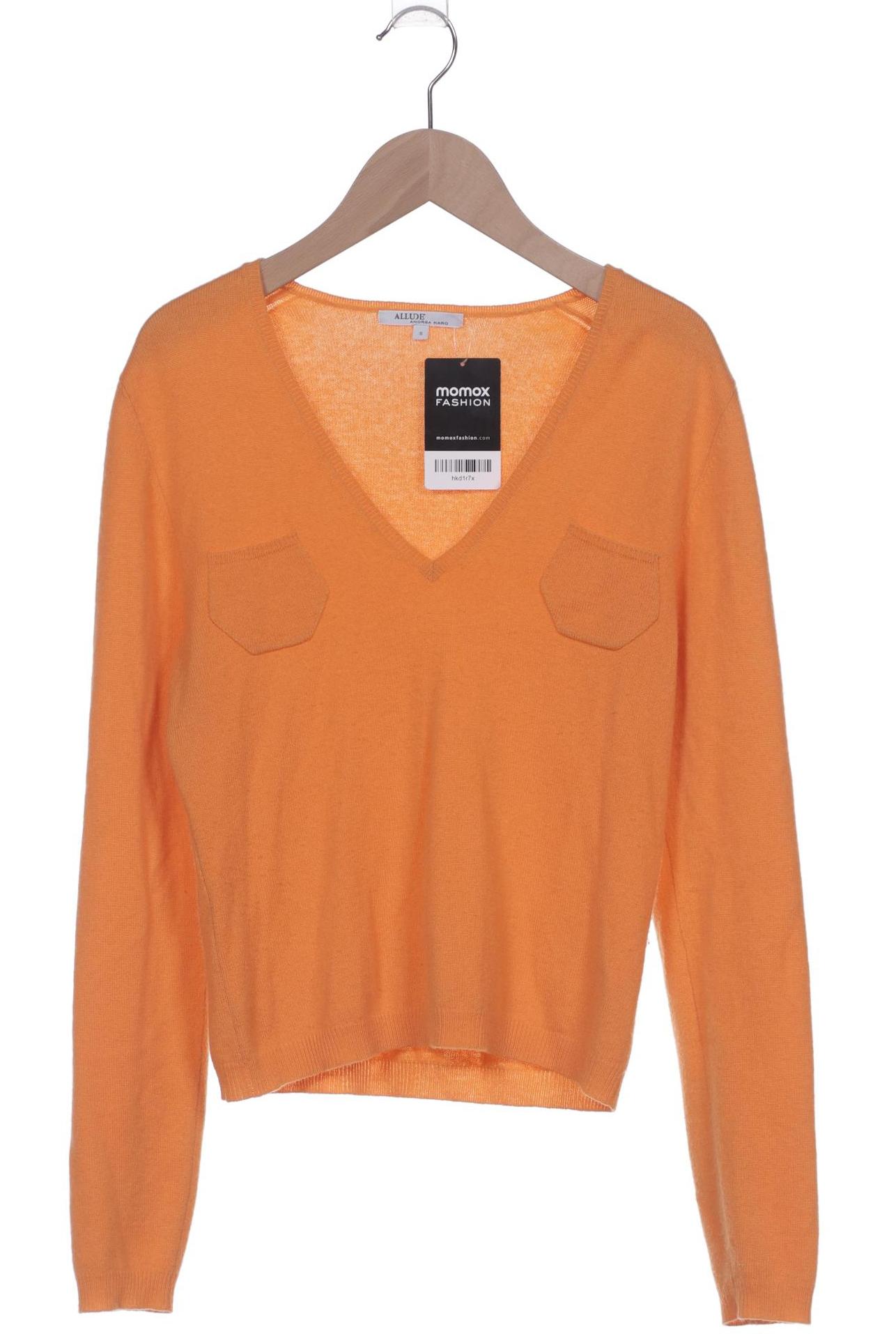 

Allude Damen Pullover, orange, Gr. 36