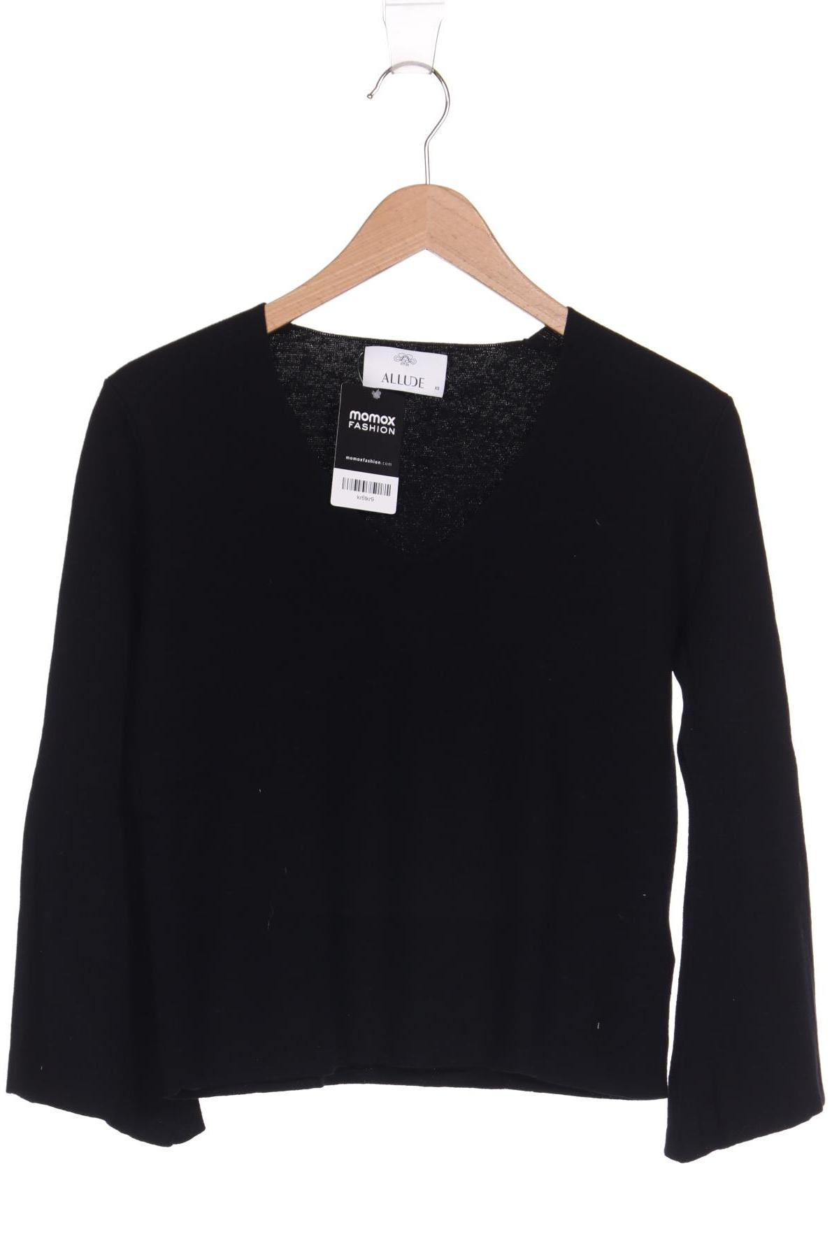 

ALLUDE Damen Pullover, schwarz