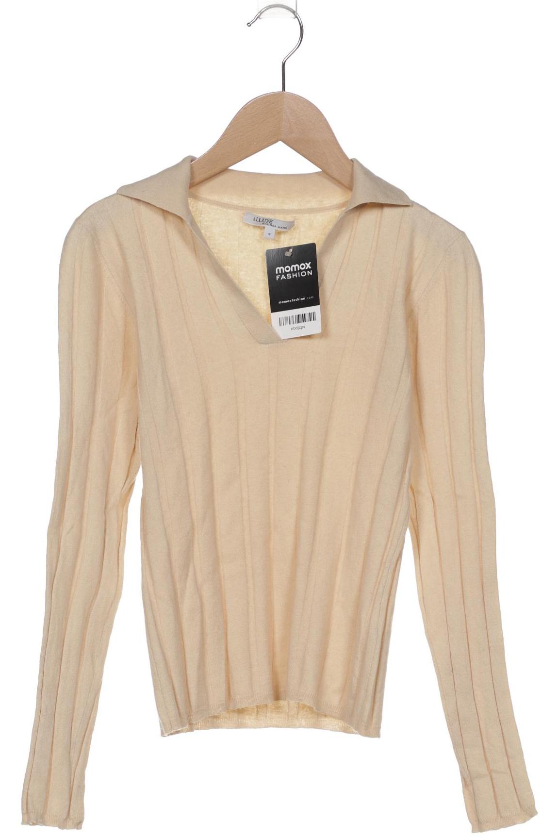 

Allude Damen Pullover, beige, Gr. 36