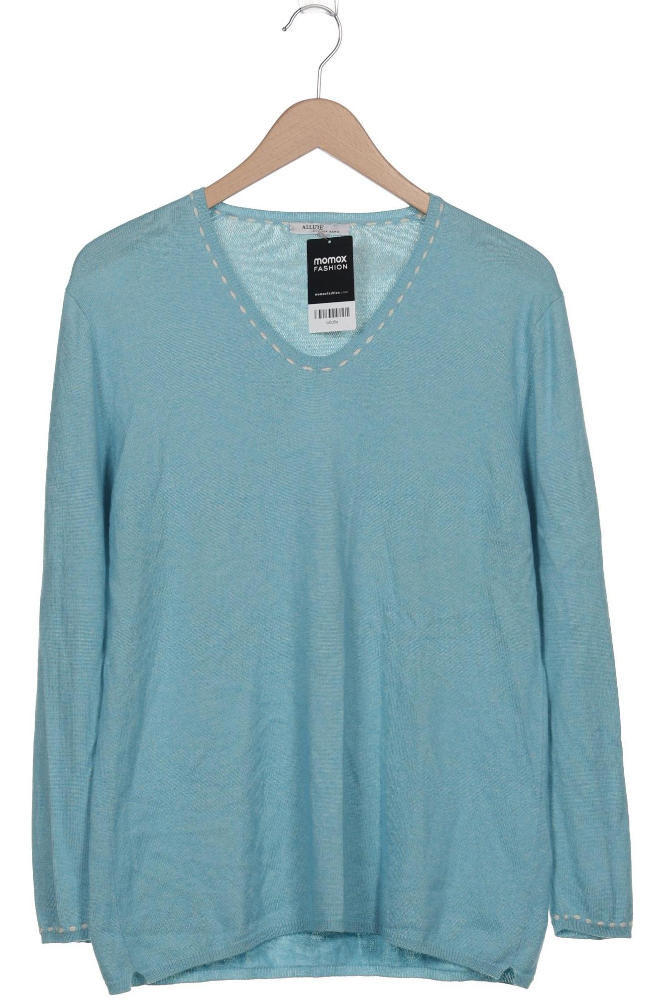 

Allude Damen Pullover, blau, Gr. 42