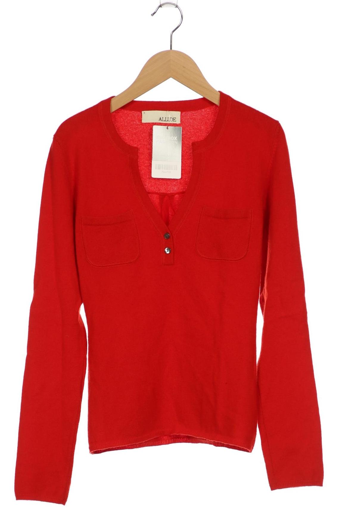

Allude Damen Pullover, rot, Gr. 36