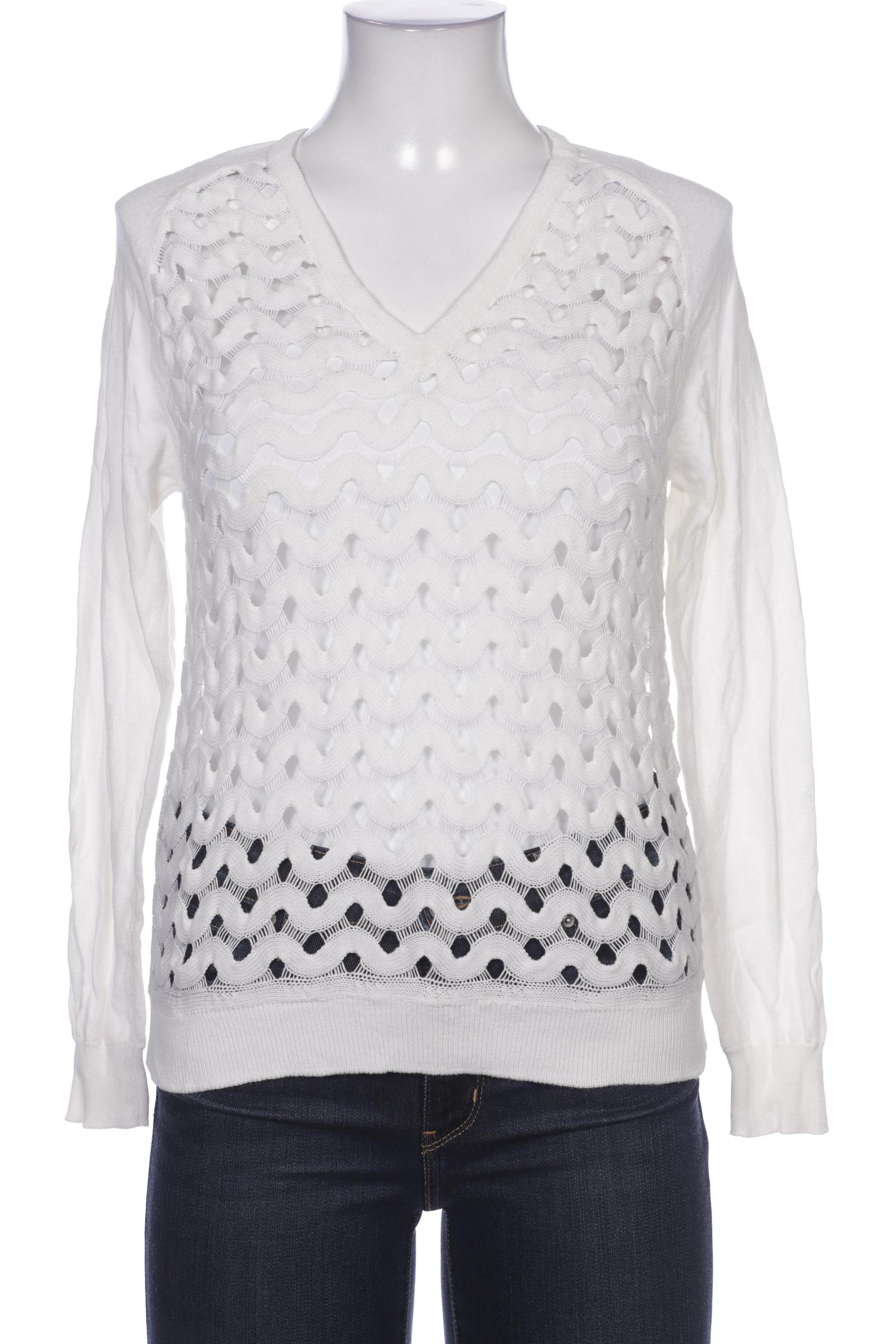 

Allude Damen Pullover, weiß, Gr. 36