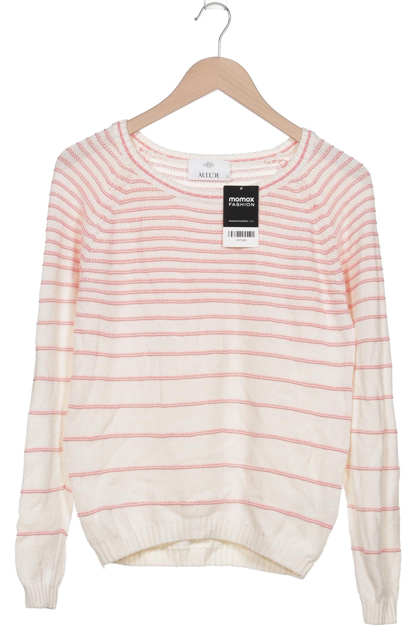 

Allude Damen Pullover, weiß, Gr. 34