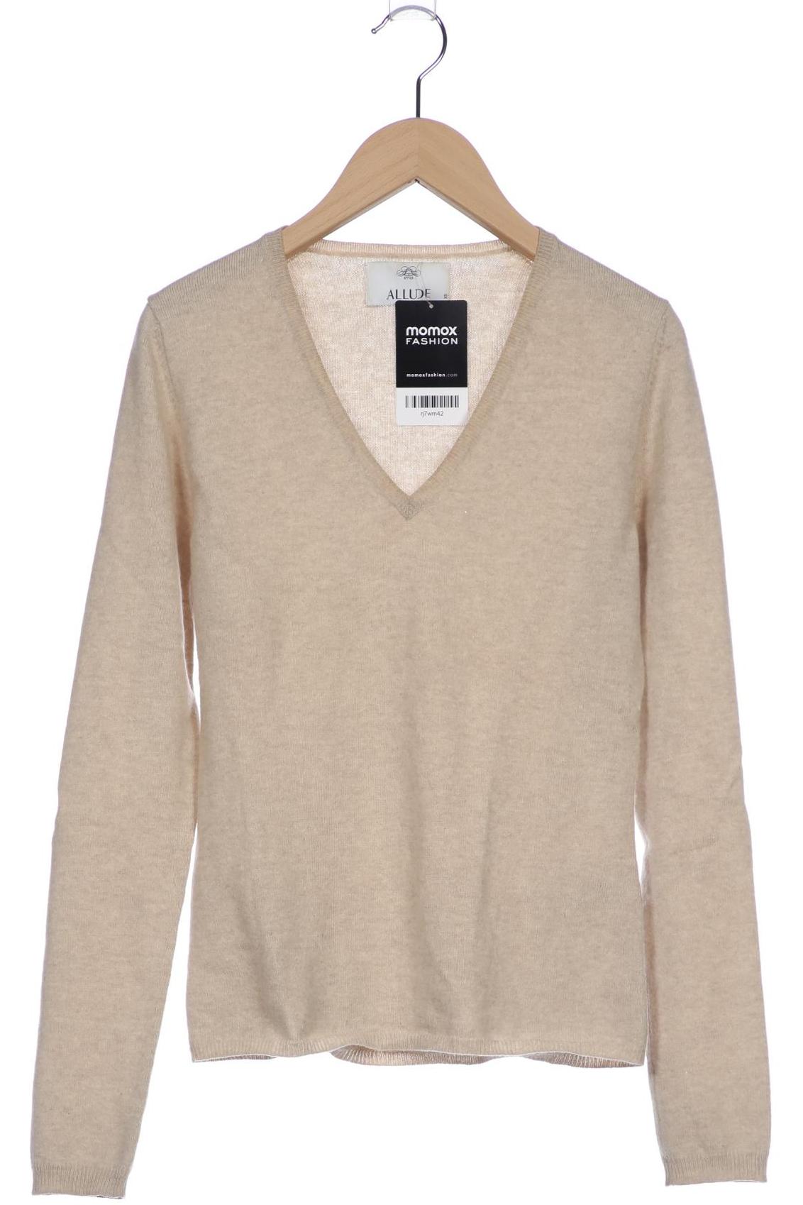 

Allude Damen Pullover, beige, Gr. 34
