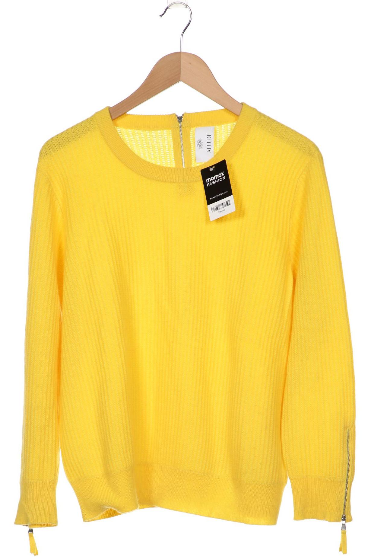 

Allude Damen Pullover, gelb, Gr. 42