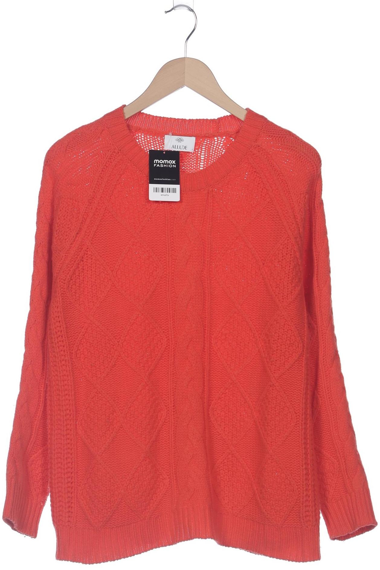 

Allude Damen Pullover, orange, Gr. 42